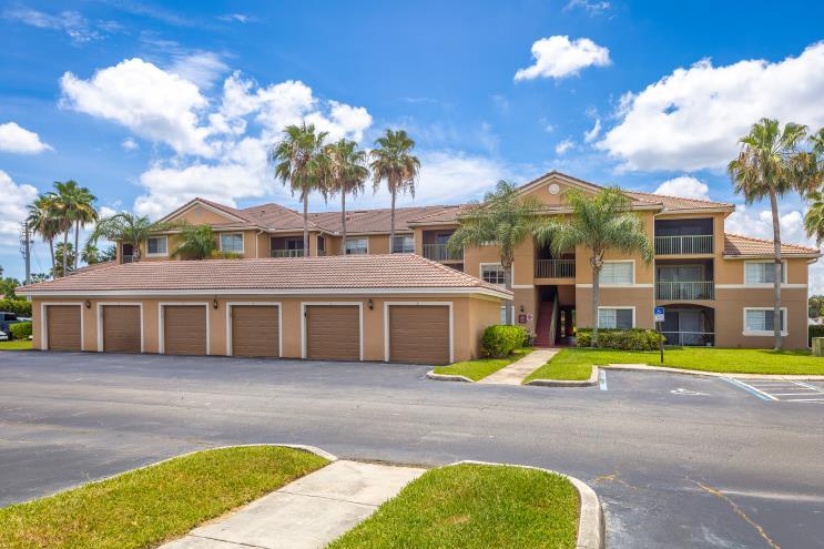 Beautifully renovated private 3rd level apartment with garage and space for 1-2 other vehicles in front of your private garage. New stainless appliances and luxury vinyl laminate flooring. Portofino is very convenient to dining and entertainment. Treasure coast mall nearby. 650 credit score required. Tenant pays electric and water. Basic cable included