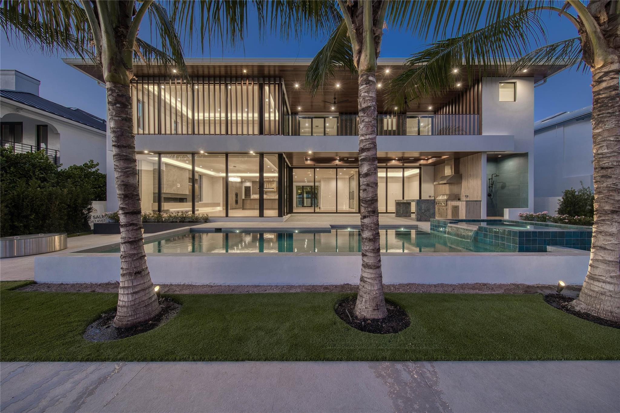 Gulf Building does it again. Designed and developed by Mountaineer Development, this new construction in prestigious Seven Isles defines modern Bermuda elegance. Over 6,500 SF of refined living with 75' of prime waterfront, 5 bedrooms, 7 baths, office, loft, 3-car garage, butler’s pantry, and elevator. Sleek finishes and a gourmet kitchen with Wolf and Sub-Zero appliances open to floor-to-ceiling glass for seamless indoor-outdoor living. Every detail showcases Gulf Building’s unmatched craftsmanship and timeless island sophistication.