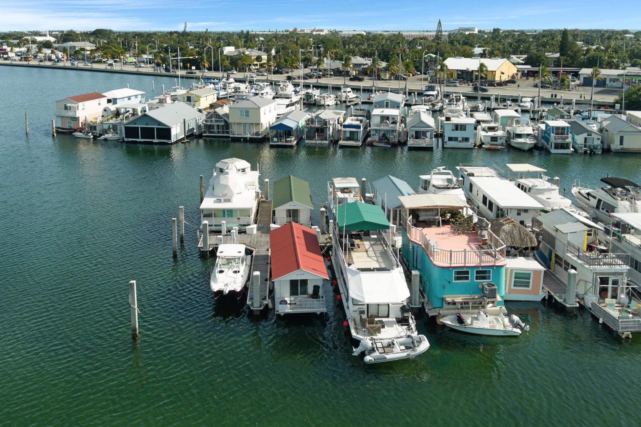 Garrison Bight Marina - Land