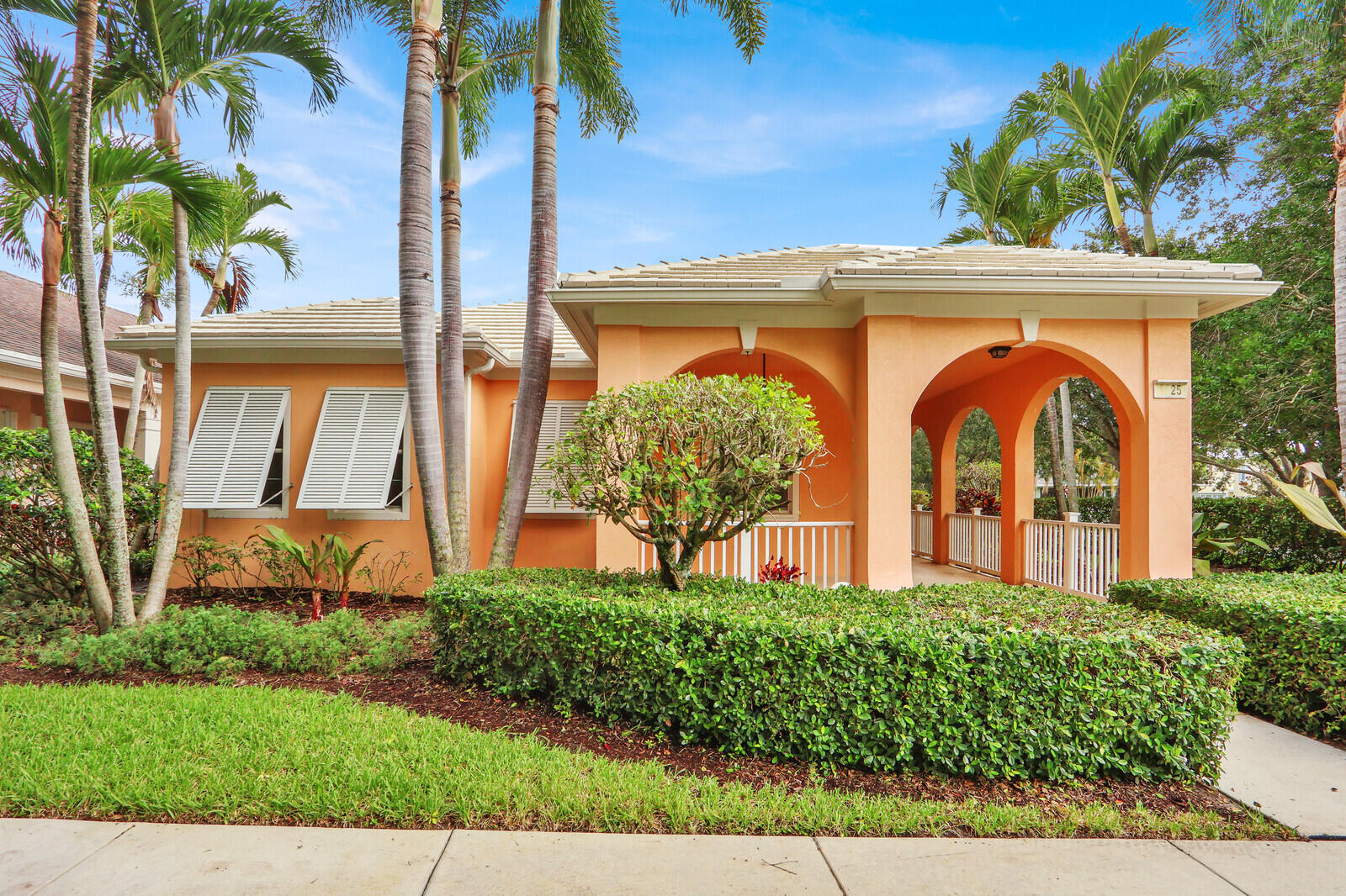 Rarely available single-story pool home in the highly sought-after Martinique at Abacoa! Situated on a premium corner lot directly across from a large community green space and pool, this beautifully maintained 3-bedroom, 2-bath residence offers the perfect blend of privacy, charm, and Florida living. Featuring an open and airy floor plan with high ceilings, abundant natural light, and spacious living areas, the home is designed for both comfortable everyday living and effortless entertaining. The screened lanai overlooks a private pool and tropical landscaping, creating your own backyard oasis. Additional highlights include a two-car garage with ample storage, newer appliances, and a desirable split-bedroom layout. Martinique residents enjoy tree-lined streets, community amenities, and all that Abacoa has to offer, including restaurants, shops, Roger Dean Chevrolet Stadium, Abacoa Golf Club, amphitheater events, parks, and top-rated schools. Conveniently located just minutes from Jupiter's pristine beaches, I-95, and Palm Beach International Airport. A rare opportunity to own one of Martinique's most desirable floor plans in an unbeatable location.