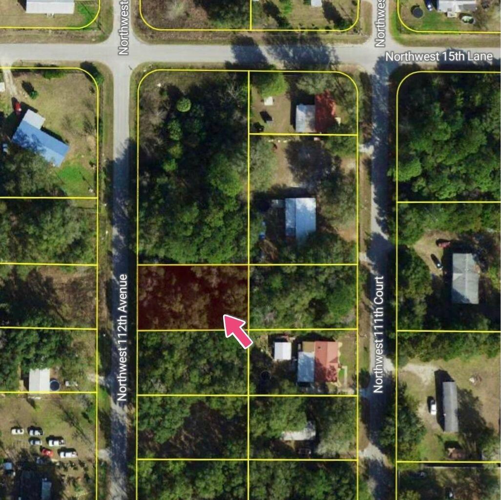 Enjoy the charm of country living with this 0.25-acre residential lot in the growing community of Ocala Estates. Zoned R4 residential, this vacant property allows for single-family homes or mobile homes and is located on a paved road with power nearby. Only a short drive from shopping centers and restaurants in Ocala.   This property is about 13 minutes from Ocala International Airport and conveniently located near the World Equestrian Center and Rainbow Springs State Park. With no HOA and located in a recorded plat subdivision, this lot presents an excellent opportunity for homeowners or investors to secure their place in one of Central Florida's fastest-growing regions. Buyer to verify zoning, building requirements, and utility availability.