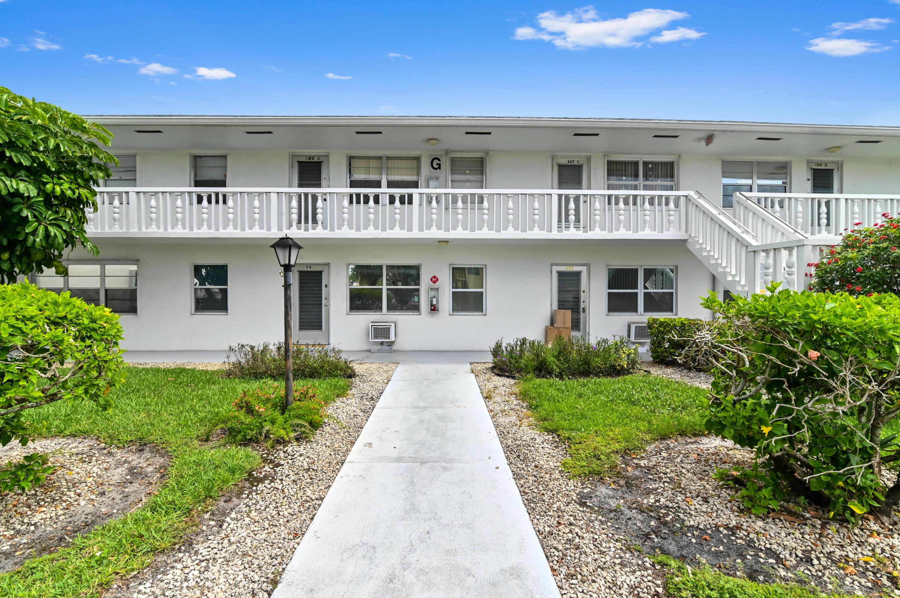 Welcome to this charming 1-bedroom, 1.5-bathroom corner-unit condominium located in the desirable 55+ Coventry community within Century Village in West Palm Beach. Bright and filled with natural light, this well-maintained residence features impact glass throughout, providing added security, energy efficiency, and peace of mind. Freshly painted and move-in ready, the thoughtfully designed floor plan offers a spacious primary bedroom, a full bathroom, and a convenient half-bath for guests, maximizing both comfort and functionality.  Whether you're looking for a seasonal retreat or a year-round residence, this condo presents an excellent opportunity to enjoy the resort-style amenities, social activities, and convenient location that make Century Village such a sought-after community.
