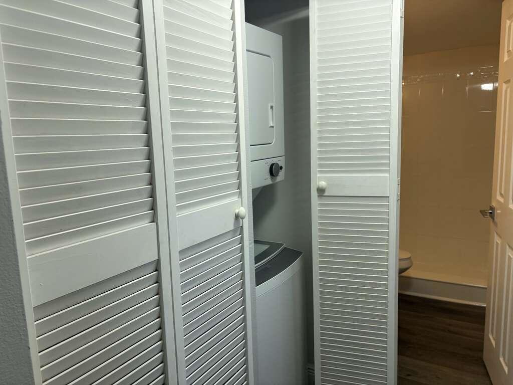 This 2-bedroom, 2-bathroom unit features a balcony, in-unit washer/dryer, and a walk-in closet. Available for IMMEDIATE occupancy in Sunrise's highly desirable rental community, Lush Apartments. Unit upgrades include Central AC, newer flooring, a spacious living room, and an updated kitchen with newer appliances, microwave, and cabinetry. Rent includes water, trash, sewer, parking, and Wi-Fi. Excellent location with easy access to Oakland Park Blvd and major highways. $95 application fee per tenant, $120 for married couples. No HOA. Rapid approval. Housing vouchers welcome. Our streamlined approval process makes moving in a breeze! ***One Month's Rent -  SECURITY DEPOSIT***(Move in Special).***