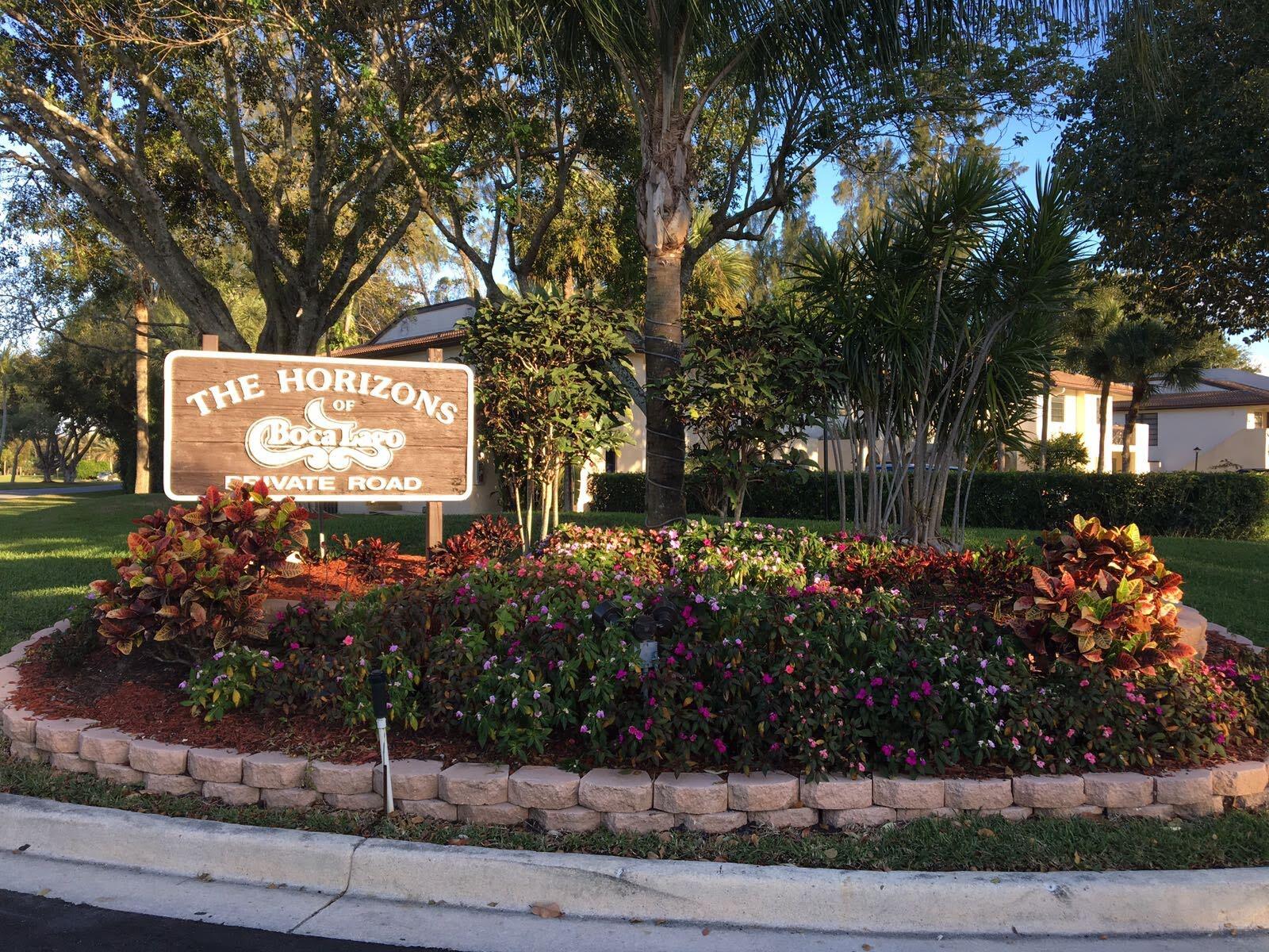 Welcome to this charming two-bedroom, two-and-a-half-bath condominium in Horizons of Boca Lago in Boca Raton, Florida. This two-story residence offers 1,426 square feet of finished living space. Featuring newer appliances, tile floors and laminate combination, updated appliances, roof approx 1 year old, and office/den room that's enclosed on the main living space, 2 bedrooms upstairs and half bathroom downstairs. Community has pool, golf views, clubhouse, and is semi gated. Schedule today as it may not be available tomorrow! Priced to rent fast