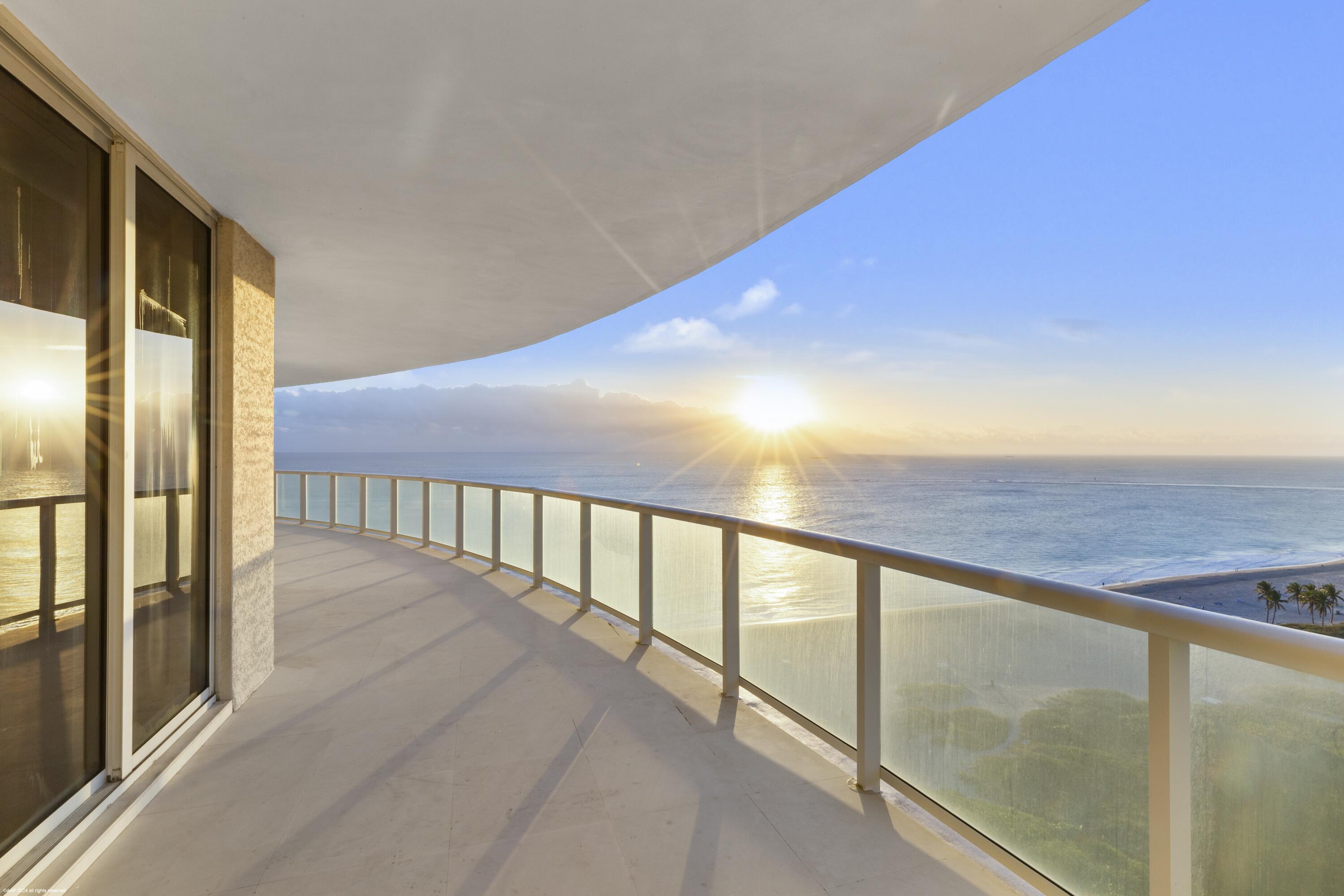 Experience Unmatched Luxury and Panoramic Views at The Ritz-Carlton Residences, Singer Island. Discover a rare opportunity to own a true sky home at the prestigious Ritz-Carlton Singer Island. This 3-bedroom, 3.5-bathroom condominium offers  3,950 square feet of opulent living space & almost 600 square feet of private terraces. Boasting breathtaking southeast views of the Atlantic Ocean, Intracoastal Waterway, and iconic Palm Beach skyline, this residence combines privacy & sophistication. The design includes a custom private office replete with custom bookcases, a formal custom dining area with intricate mill work, sophisticated stone floors, & finishes. The gourmet kitchen is equipped with top-tier appliances, a chef's island, & custom cabinetry, making it a culinary enthusiast's dream This sky home includes a private, air-conditioned storage room of approximately 75 square feet on the G1 parking garage level conveniently located by elevator. Additionally, it features a storage cage on the G2 level and a smaller storage closet adjacent to the in-unit laundry room. It also include 2 side by side parking spaces on the G1 level.

Beautiful limestone flooring throughout residence.

The Ritz-Carlton Residences offer an unmatched luxury lifestyle on 8.8 acres of pristine beachfront. Renowned for the legendary service that defines the Ritz-Carlton brand, residents experience the highest standards of hospitality and personalized attention. Exclusive amenities include two sparkling pools, a private beach, a poolside café, state-of-the-art fitness centers, cinema-style theater rooms, a library, and elegant social rooms. Around-the-clock concierge and valet services ensure convenience and comfort at every turn. Additional features such as two private dog parks, guest suites, and a beautifully landscaped pool deck promenade with outdoor grilling stations enhance the community's appeal. The oceanfront infinity-edge pool and an on-site restaurant offering poolside service elevate this exceptional residence into a true haven of sophistication and relaxation.

This residence seamlessly combines elegance and comfort with floor-to-ceiling impact glass windows. Two private balconies showcase panoramic sunrise and sunset views, while the spacious floor plan includes a primary suite with 2 walk-in closets and luxurious double vanities. Secured assigned garage parking for two vehicles and a private elevator entrance add to the convenience and exclusivity of this home.

Nestled along Florida's Atlantic coastline, Singer Island is a tropical paradise renowned for its pristine white sandy beaches, exquisite waterfront homes, and charming resort lifestyle. This exclusive community, located in Palm Beach County, offers breathtaking ocean views and a vibrant marine and wildlife environment. Spanning 1,500 acres, Singer Island is home to three distinct communities, a stunning state park, and an array of upscale hotels. Founded by Paris Singer, the son of sewing machine magnate Isaac Singer, this idyllic island is steeped in history and elegance. Just 20 minutes from Palm Beach International Airport and a short drive from Miami, Singer Island seamlessly combines natural beauty with convenient access to world-class shopping, dining, and recreational opportunities.

A haven for outdoor enthusiasts, Singer Island is celebrated for its crystal-clear waters, blue water sport fishing, and thrilling activities such as sailing, windsurfing, jet skiing, and boating. Its location offers proximity to renowned golf courses, luxury shopping destinations like Worth Avenue, and the upscale amenities of nearby Palm Beach Gardens and Jupiter. It's also a short drive to Wellington's acclaimed equestrian venues. Whether enjoying the island's vibrant lifestyle or retreating to a serene, luxurious residence, Singer Island offers the ultimate in sophisticated, coastal living.