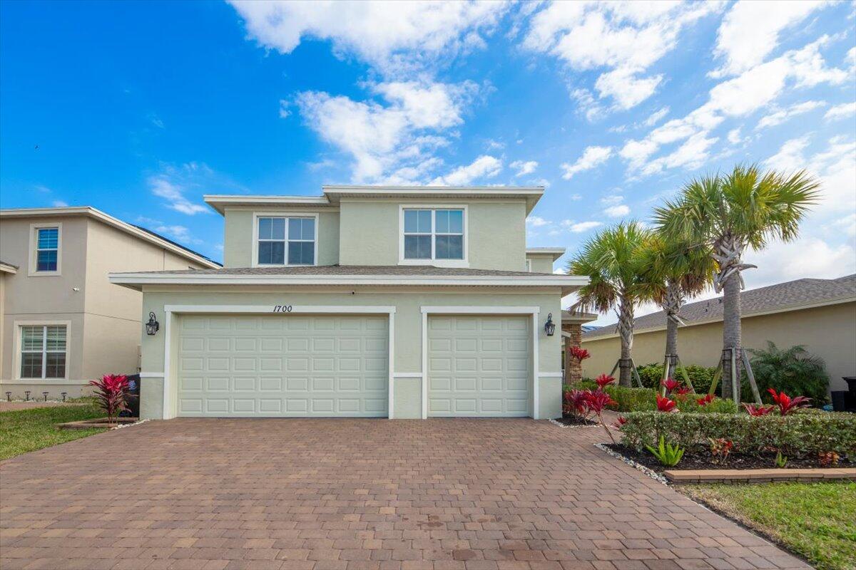 Welcome to Vizcaya Falls! This exceptional 5-bedroom with den, 3.5-bathroom home offers luxury living with an assumable FHA loan at just 3% interest (buyer must qualify). Designed for comfort and style, the home features a gourmet kitchen with granite countertops, custom backsplash, and spacious pantry. Additional highlights include formal living, dining, and great room, tons of storage, tile and laminate flooring throughout, with elegant crown molding. Custom lighting, an epoxy garage floor, spacious laundry room with sink, and two A/C units enhance the home's modern appeal. Plus, it's wired for a generator for added peace of mind. Enjoy resort-style amenities in this vibrant community--don't miss out on this incredible opportunity!