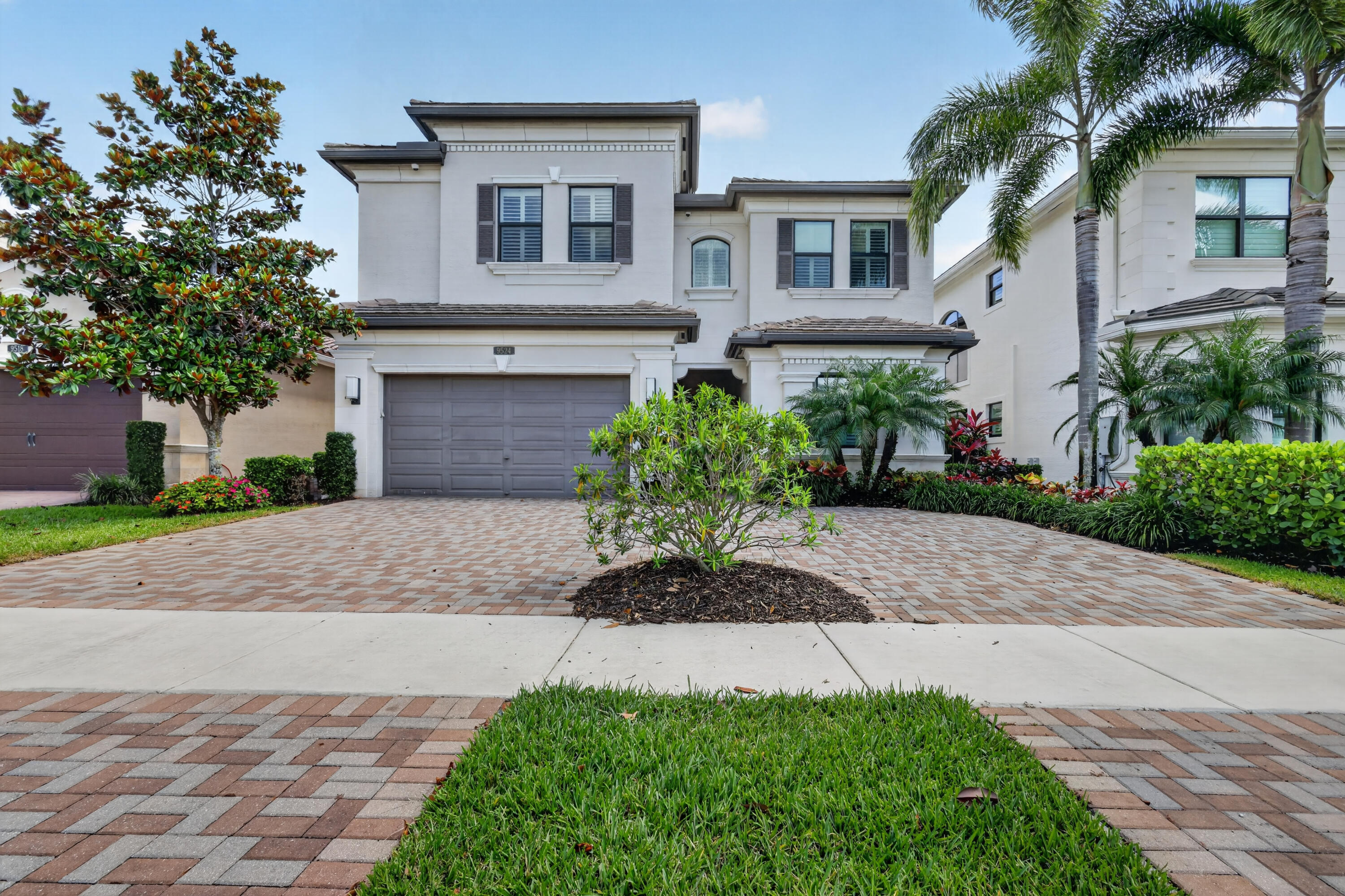 SHOWINGS START  ON SATURDAY 05/23 AT 10:30AM  Experience the pinnacle of luxury living in this breathtaking lakefront estate, exquisitely appointed with sophisticated contemporary finishes and nestled within the highly sought-after Seven Bridges community. Designed to impress at every turn, this magnificent residence showcases a spectacular screened-in heated saltwater pool enveloped by elegant marble pavers, creating a private resort-style sanctuary ideal for both relaxation and grand entertainment. This exceptional home features 4 spacious bedrooms, a private executive office or potential 5th bedroom, an impressive two-story formal living room flooded with natural light, a refined dining room, and an expansive open-concept kitchen seamlessly flowing into the family room.  Every detail has been thoughtfully curated, including luxurious marble flooring throughout the main living areas, elegant wood staircases, designer tile flooring in all bedrooms, and absolutely no carpet for a sleek, modern aesthetic. City gas for a better cooking enjoyment. Step outside into your own tropical oasis, complete with a stunning pool featuring a sun shelf, integrated seating area, and an oversized extended patio, all beautifully framed by a dramatic two-level screened enclosure designed for year-round enjoyment. Equipped with a generator to serve the main parts of the home, including New AC's installed in May 2026. As a resident of Seven Bridges, indulge in world-class resort-style amenities unlike any other, including a full-service restaurant with indoor and outdoor dining, three spectacular pools with a children's splash park, 13 championship tennis courts with professional pro shop, a state-of-the-art fitness center, and an unparalleled luxury lifestyle experience reserved for the privileged few.