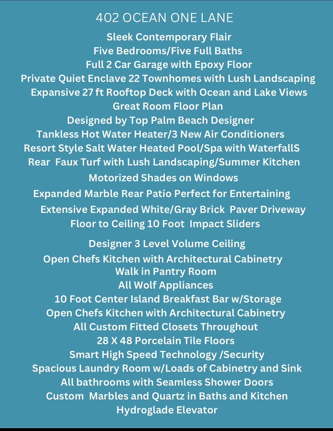 OCEAN ONE - Residential
