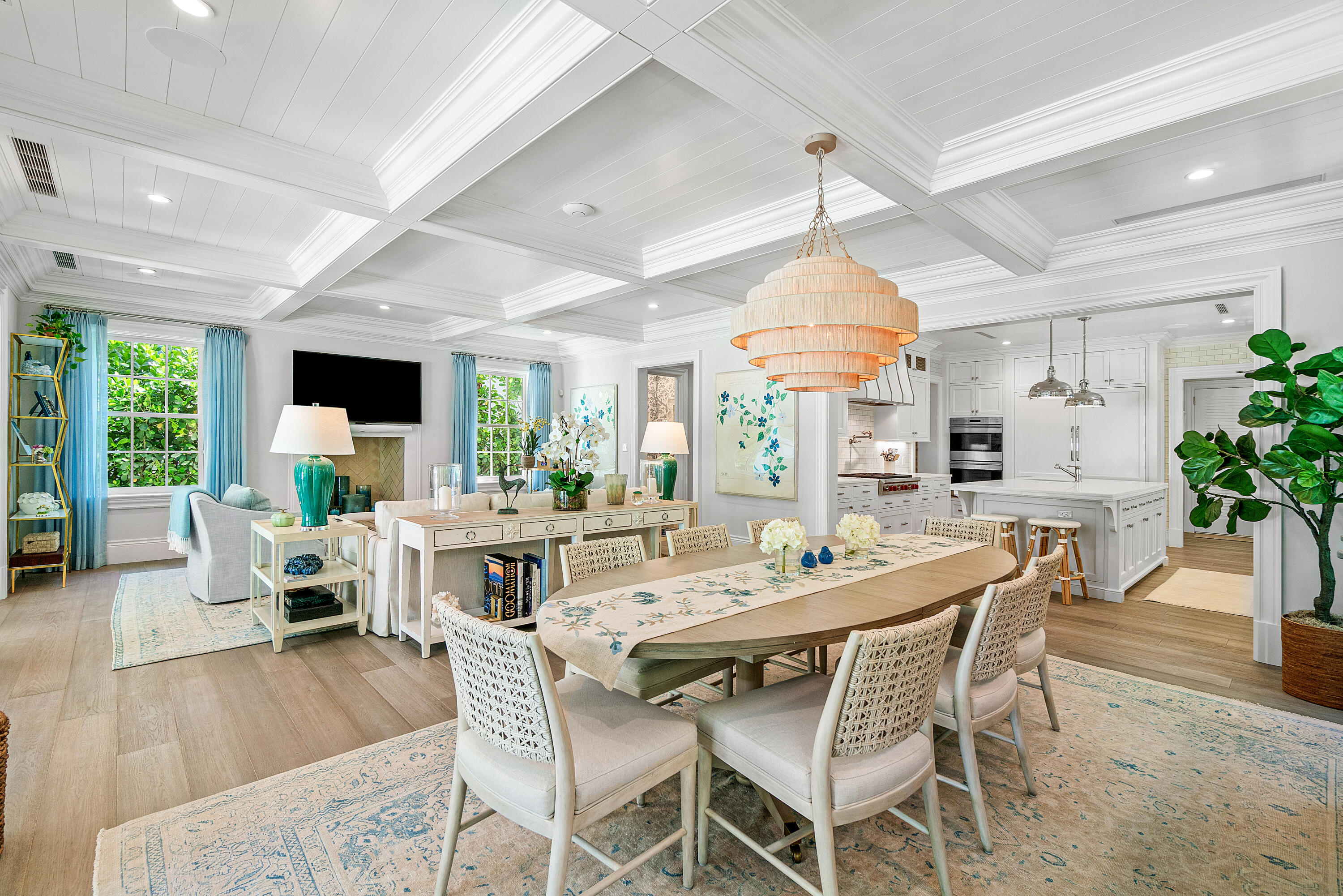 Chic Island-Style Residence in Prime In-Town Location
Built in 2017 and impeccably designed and furnished, this stunning 4-bedroom, 5.1-bathroom residence offers effortless luxury living—completely turnkey.
Located in a coveted in-town location, you're just moments from the newly renovated town docks, scenic bike trail, the Society of the Four Arts, the new town recreation center, the beach, and the world-class shopping and dining on Worth Avenue. Light-filled and beautifully appointed, the home features an open floor plan with soaring coffered ceilings and a gourmet chef's eat-in kitchen outfitted with top-of-the-line appliances and custom finishes. The spacious primary suite includes a sitting area, dual baths, and dual walk-in closets for ultimate comfort and privacy.
Additional highlights include:
Elevator
Wet bar
One-car garage
Whole-house generator

No renovation or furniture required just move in and enjoy the best of Palm Beach​​‌​​​​‌​‌​​​‌‌​​​‌‌‌​​‌​​‌‌​​​​ living.