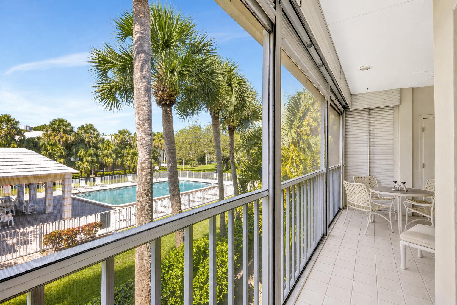 PRICED TO SELL! A Must See! Don't miss this light and bright corner 2BR/2BA condo in Stuart, FL with sparkling pool views and abundant natural light throughout. Fully furnished and turnkey, this well-maintained condo features a spacious open layout, private balcony perfect for morning coffee or sunset relaxation, and a fully equipped kitchen. Enjoy peace of mind with a newer roof (2020) and new A/C (2024). Just minutes from the beach, sunrise, sunsets, downtown shopping, fine dining, marinas, golf, parks, and recreational activities all close by. Perfect for full-time living, vacation retreats, or income-producing investment--make this your canvas and enjoy the ultimate Stuart coastal lifestyle, convenience, and charm!