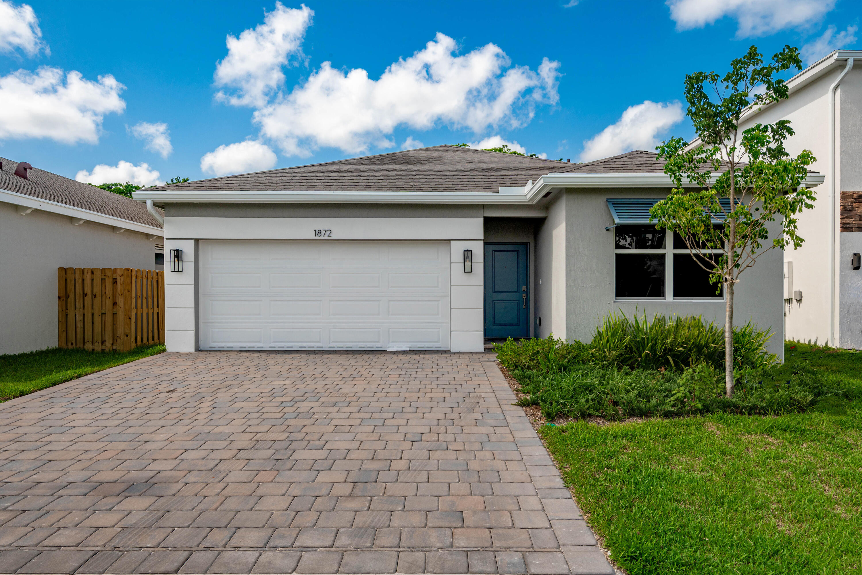 Welcome to this New Construction one-story, single-family home in Pompano Beach! Only 59 total homes in the Hunter Manor community. Open concept floor-plan with 4 bedrooms, 2 bathrooms, and a 2-car garage. Foyer entry leading to the open kitchen area with quartz countertops, 36" cabinets, and a kitchen island that connects to the dining and living room. 24" by 24" tile throughout. Home includes a covered lanai in the backyard. With convenient access to I-95, the Florida Turnpike, shopping, dining, beautiful parks, and the beach, this location allows you to enjoy a vibrant and active lifestyle within Broward County. BRAND NEW HOME! Be the first to move in