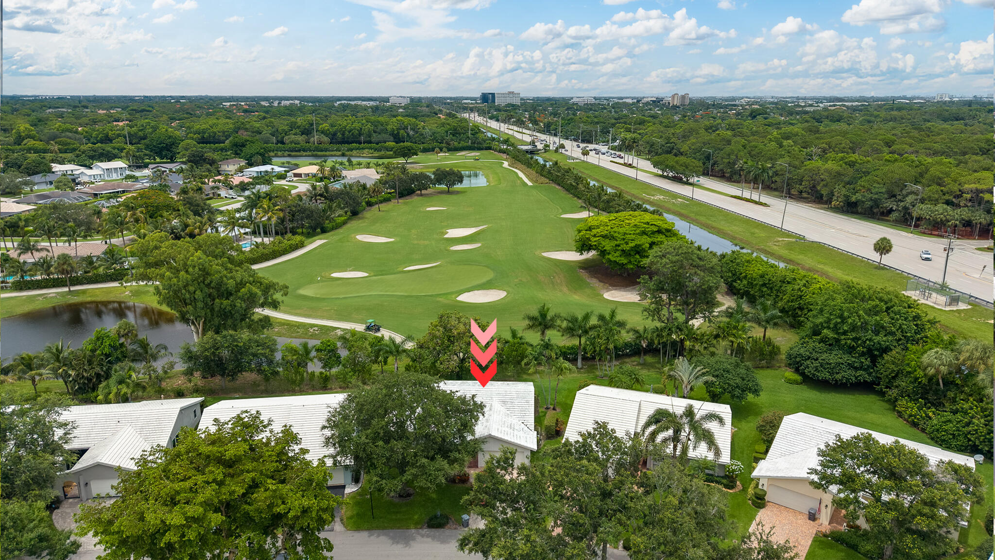 ***Rarely Available***  Location, location, location... Right off the 15th green of the Via Mizner Golf & Country Club!!!  Fully renovated home in the heart of Boca Raton. Cameo Woods is a pet-friendly community with 2 heated pools and includes roof cleaning, exterior painting, lawn care, pest control, and tree trimming!! Excellent school system!!  New A/C!!!  Walk to the community pool, short drive to the beach!!