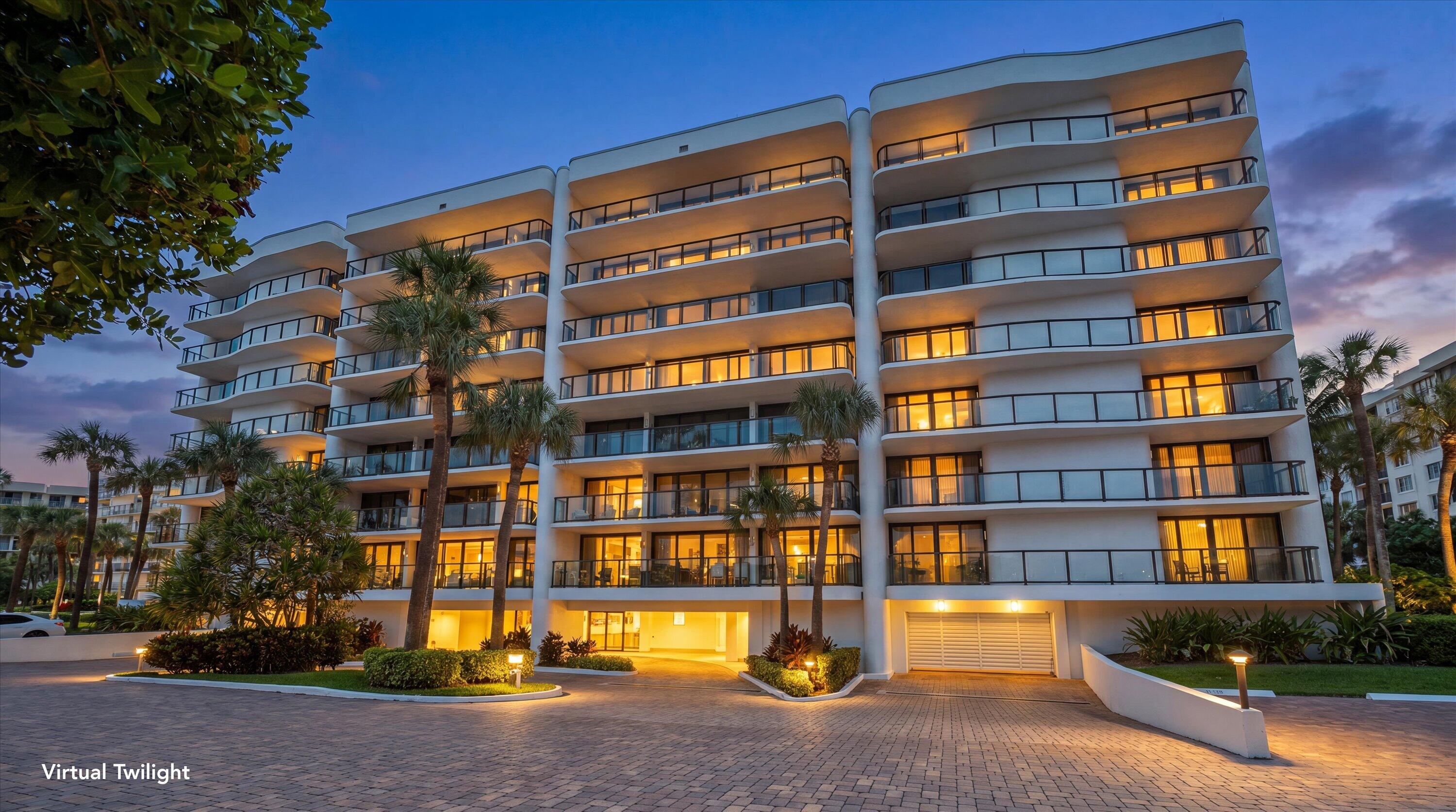 Experience the ease of oceanfront living in this exceptional residence. Currently configured as 2BR/2.5BA plus den (easily converted to a 3-bedroom layout), this unit features a rare, oversized 1479 sqft patio with easy access to the pool and the beach, creating the perfect setting for seamless indoor-outdoor living and entertaining. Located in the beautifully renovated Halcyon, the building has been fullyrenovated (roof, HVAC and structural work recently completed). Residents enjoy two Har-Tru tennis courts, a resort-style pool and hot tub, fitness center, club room, 24-hour door staff, and onsite management. Ideally situated near upscale shopping, world-class resorts, restaurants and the scenic public waterfront Par 3 golf course, this prime location also offers the convenience of being just minutes from Palm Beach International Airport and I-95. A unique opportunity to enjoy the comfort of a spacious family home with the effortless lifestyle of a luxury beachfront condominium.