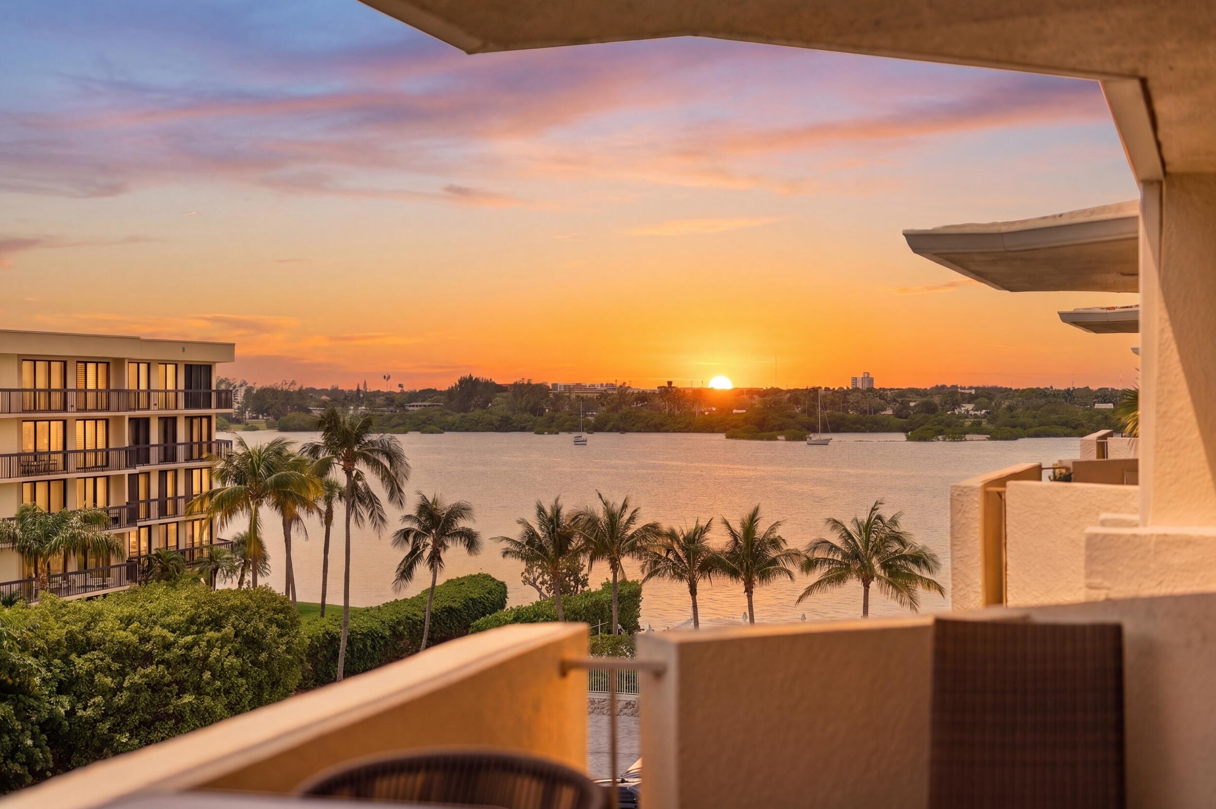 Palm Beach waterfront at a price point the island rarely offers. Residence 514 at The Carlyle House delivers direct Intracoastal views, sunset exposure, and deeded beach access from the 5th floor of a building that has been comprehensively transformed. New infinity-edge pool and spa suspended over the Intracoastal. New 24-hour doorman lobby. New fitness center with his and hers saunas. Renovated unit: quartz countertops, custom closet cabinetry, impact windows and sliders, in-unit washer/dryer. All SIRS and Milestone reports complete. All assessments paid in full by seller. Directly across from the Four Seasons Resort. Minutes to Worth Avenue. Zero financial exposure for the buyer. $1,200,000. THE OPPORTUNITY At $823 per square foot with direct Intracoastal views, deeded beach access, a fully transformed building, and seller-paid assessments, Residence 514 at The Carlyle House represents one of the most straightforward entries into the Palm Beach waterfront market available today. The building work is finished. The financial picture is clear. The location is unmatched. THE RESIDENCE Unit 514 sits on the 5th floor of The Carlyle House with direct Intracoastal views and south-facing sunset exposure. The unit has been updated throughout — renovated kitchen with quartz countertops and kitchen island, custom closet cabinetry in the primary suite, split bedroom layout for maximum privacy, impact windows and sliders throughout, tile flooring, covered and open balcony, in-unit washer/dryer, and pantry storage. The primary suite measures 20 x 13 with a walk-in closet. The second bedroom at 15 x 12 functions equally well as a guest room, home office, or den. THE BUILDING The Carlyle House has undergone a complete transformation that repositions it among the strongest amenity offerings in Palm Beach waterfront condos at this price point. New amenities completed and operational:  Infinity-edge pool and spa suspended directly over the Intracoastal Waterway Redesigned lobby with full-time 24-hour doorman and concierge Social room with billiards, theatre area, and full-service kitchen State-of-the-art fitness center with newly designed locker rooms His and hers saunas Built-in BBQ station with beverage fridge Elegant landscape lighting throughout the grounds EV charging stations Full-time on-site property manager Deeded Atlantic beach access  All SIRS and Milestone structural inspections are complete. All assessments are paid in full by the seller at closing. Buyers assume zero open financial exposure. Documentation available upon request. HOA is $2,247.99 per month and covers cable TV, water, sewer, building insurance, security, pest control, elevator maintenance, recreation facilities, common areas, and trash. No separate utility bills for water, sewer, or cable. THE LOCATION 2773 S Ocean Boulevard sits directly across from the Four Seasons Resort Palm Beach — one of the most recognized luxury hospitality addresses in the world. The oceanfront Par 3 Golf Course is steps away. Worth Avenue — Palm Beach's iconic luxury retail and dining corridor — is minutes south. Eau Palm Beach and Lake Worth Beach are within easy reach. The property sits on A1A on the Intracoastal side of the barrier island, offering water views without the direct ocean exposure that drives insurance costs higher in comparable oceanfront buildings. For buyers evaluating Palm Beach against other coastal Florida markets: the combination of location, building transformation, financial clarity, and price per square foot at this address is difficult to replicate at this price point on the island today. THE TERMS Offered at $1,200,000. Cash or conventional financing. 1031 exchange considered. Buyer approval required — application fee $150. 24-hour notice required for showings. Listing agent to accompany. Vacant — easy to show. Submit all offers on FAR/BAR AS IS contract with proof of funds or pre-approval.