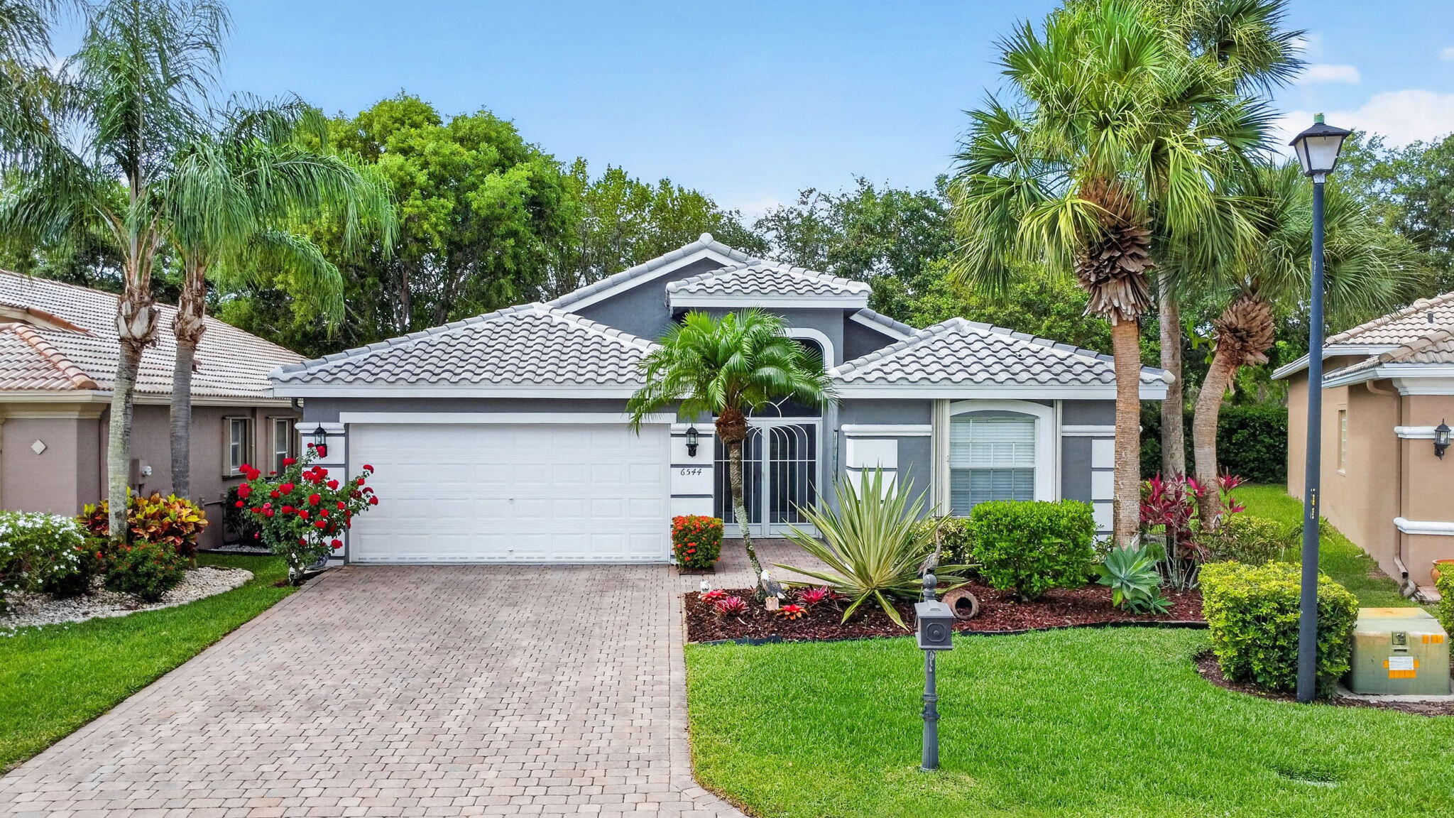 Enjoy the best of 55+ living at Bellaggio in this beautifully maintained 3 bedroom, 2 bath home with a NEW ROOF (2025)! Ideally located on a quiet cul-de-sac with a private backyard & an easy walk to the clubhouse, this home offers comfort, style & an active resort lifestyle. Enjoy pickleball, tennis, fitness classes, indoor & outdoor heated pools, crafts, clubs, entertainment, parties & more. Start your day at the cafe before meeting friends for cards or activities. Relax at the end of the day in the enclosed Florida room with AC. HOA includes lawn care & irrigation, exterior painting, cable, internet, a $375 annual cafe credit & full access to recreational amenities. Gated with 24/7 security & conveniently close to shopping, dining, entertainment & beautiful beaches!