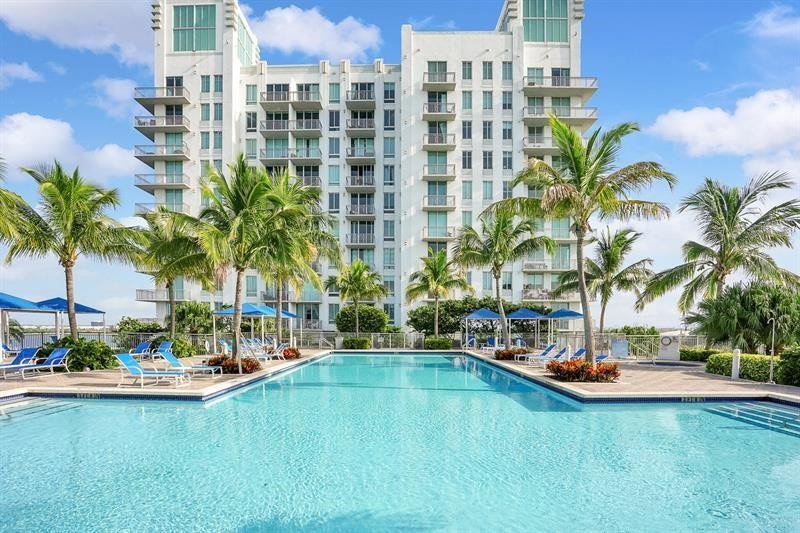 Best price in The Edge! PETS WELCOME! GREAT FOR INVESTORS...CAN LEASE FOR 30-DAYS OR FULL YEAR! ALL FURNITURE INCLUDED. Contemporary condo at The Edge in downtown West Palm Beach. Unit is located on 6th floor which is the most desirable as all amenities on the same floor. Enjoy the chic and vibrant lifestyle of The Edge, walking distance to main train station, Rosemary Square, Clematis, Kravis Center, shops, restaurants, festivals, grocery, theatre. Pets welcome (1 pet - 50 lbs max). The building is equipped with an Olympic size 25m pool, a jacuzzi, BBQ, outdoor living, a clubhouse with a kitchen, TV, billiards, working stations and an upgraded fitness equipment gym with a lovely Lake View. This is the lifestyle you're looking for!