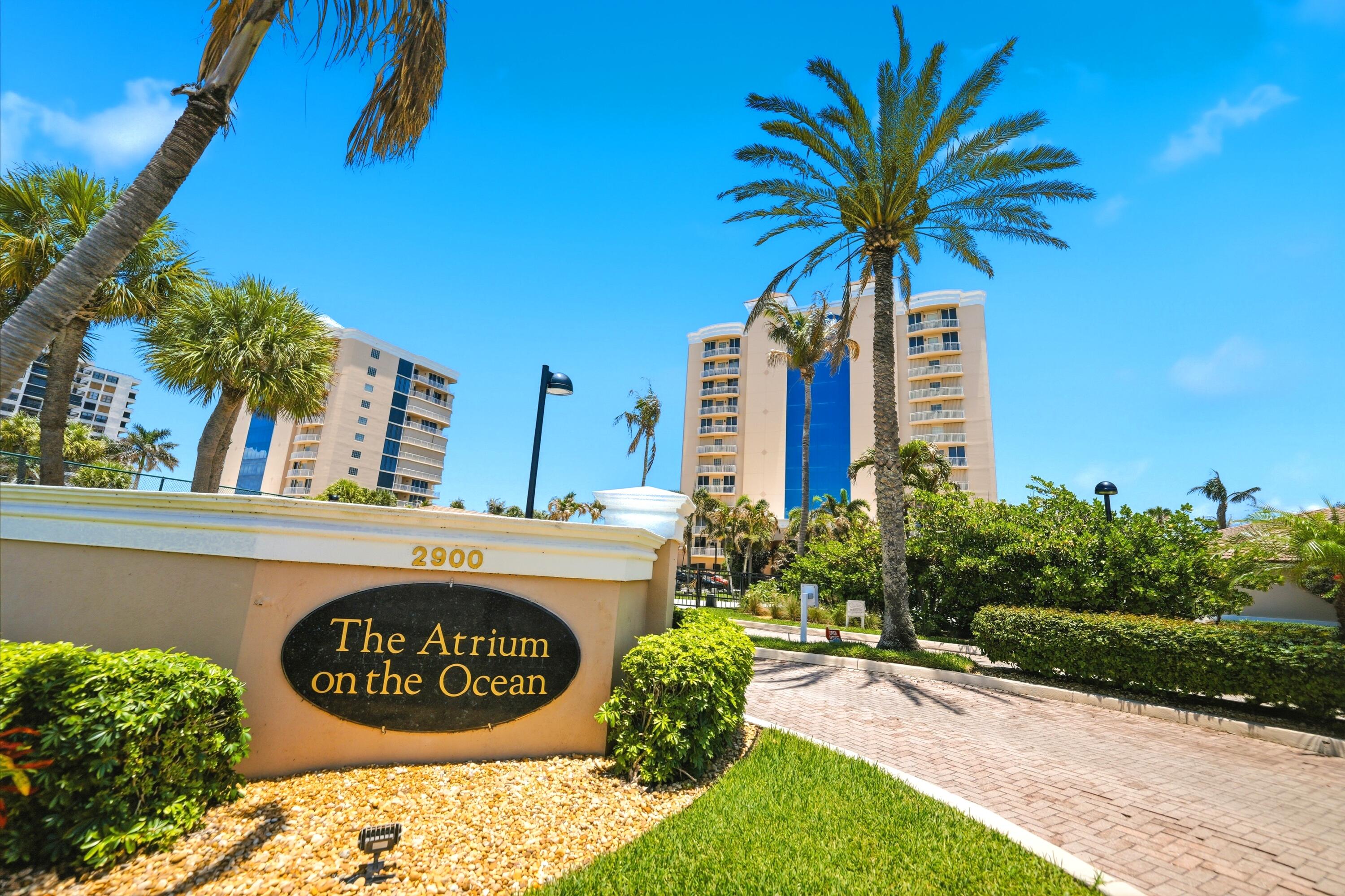 THE ATRIUM ON THE OCEAN, A CONDOMINIUM - Residential