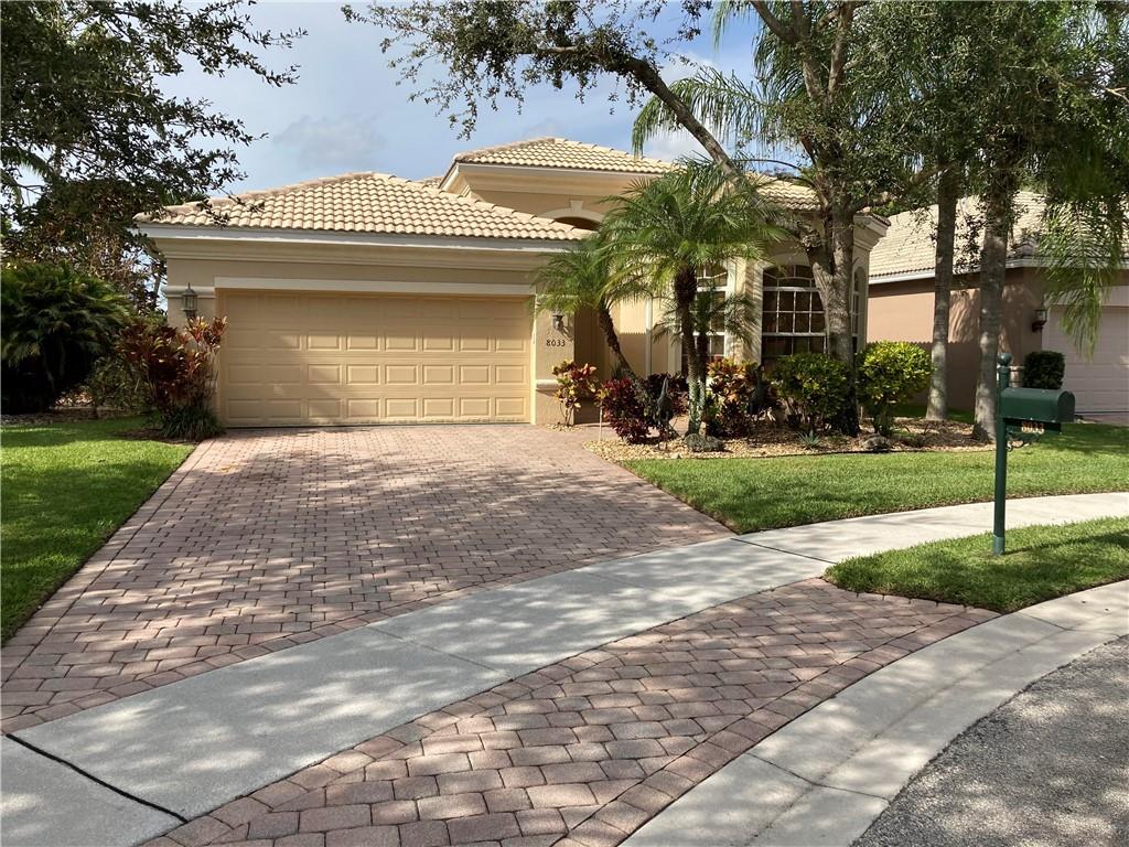 Beautifull and well Kept Home in Villagio a 55+ Community. This magnificient Home on a cul-de-sac is a true gem with relaxing and breathtaking Lake View open and bright with custom kithchen , walk in closet , crown moldings in every room , spacious and open , Beautiful 20 X 20 Ceramic Tiles, new appliances , New Air Conditioning installed October 2021, Beautiful Hardwood floor , Hurricane shutters and more . Beautifull Lake view this property is a must see. Easy to show.