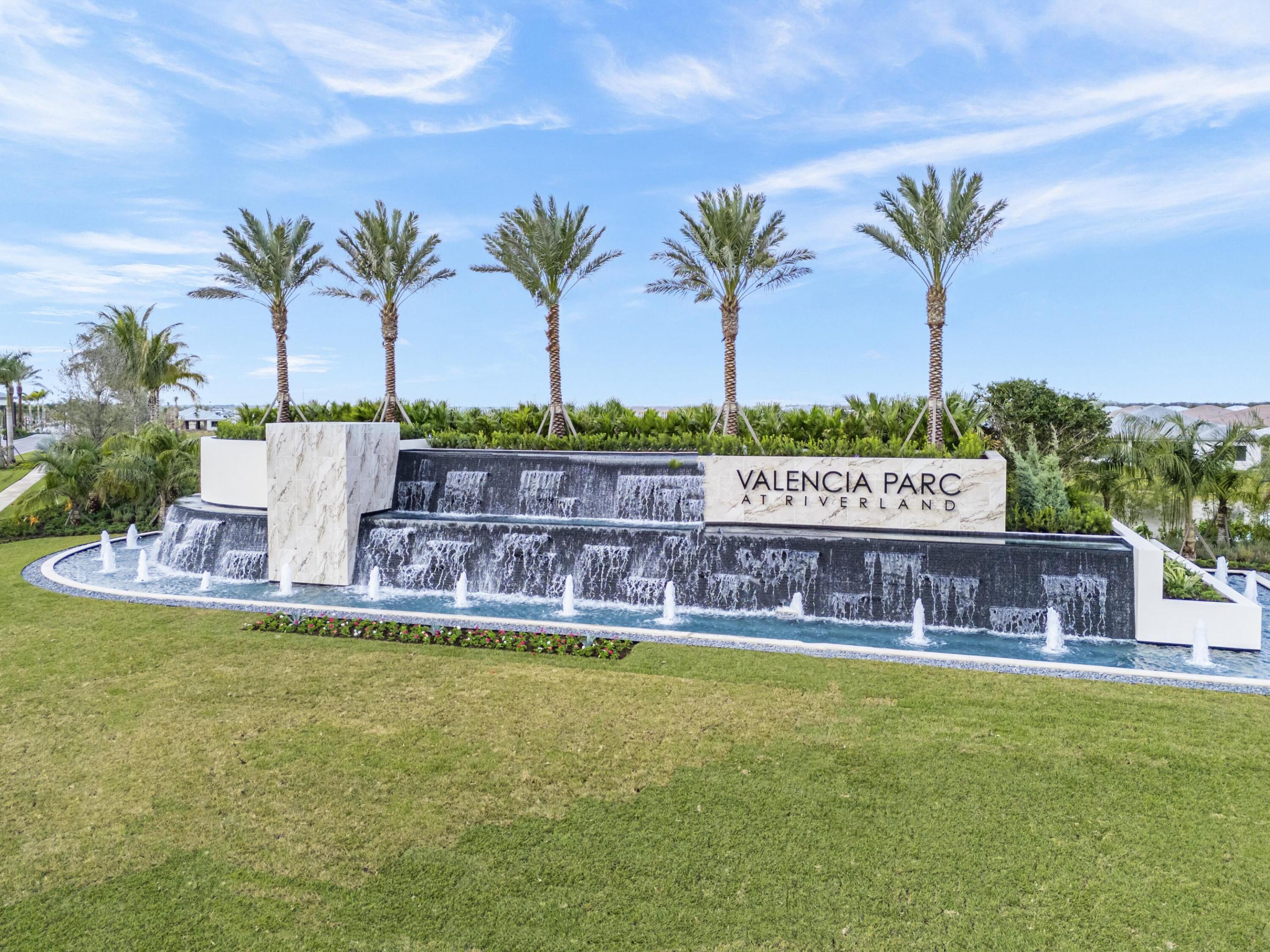 Valencia Parc at Riverland is where you'll find Port St. Lucie's best 55+ lifestyle with a million ways to have fun including a beautiful 38,000-square foot Clubhouse with resort-style amenities. This Areca floorplan includes water views and an open floor plan with matte tile flooring throughout the entire home. The home features high end finishes including impact glass windows, GE gas appliances, tile roof, and recessed LED lighting.  The kitchen includes quartz countertop with marble tile backsplash, painted bright white maple cabinets, and GE stainless-steel appliances with a chimney hood. All bathrooms include high end quartz countertops and painted maple vanity cabinets.  This lovely home also includes $15k in window treatments and lighting package. Valencia Parc offers access to the amazing facilities found throughout the 4,000 acres of master-planned amenities at Riverland, where bigger is better! Stay fit at the 24-acre Sports & Racquet Club that offers over 80 outdoor sports courts and a 51,000 square-foot Wellness & Fitness Center. At Riverland you'll also find ways to express yourself at the 5-acre Arts & Culture Center, a bustling Town Center, the 12-acre Paseo Park among many future city parks and much, much more! You'll be able to easily access it all with the 5 miles of gorgeously landscaped traffic-free Paseo and greenways that connects everyone and everything throughout Riverland like never before - all that's missing is you! CALL FOR MORE DETAILS AND TO SCHEDULE TIME TO PREVIEW.