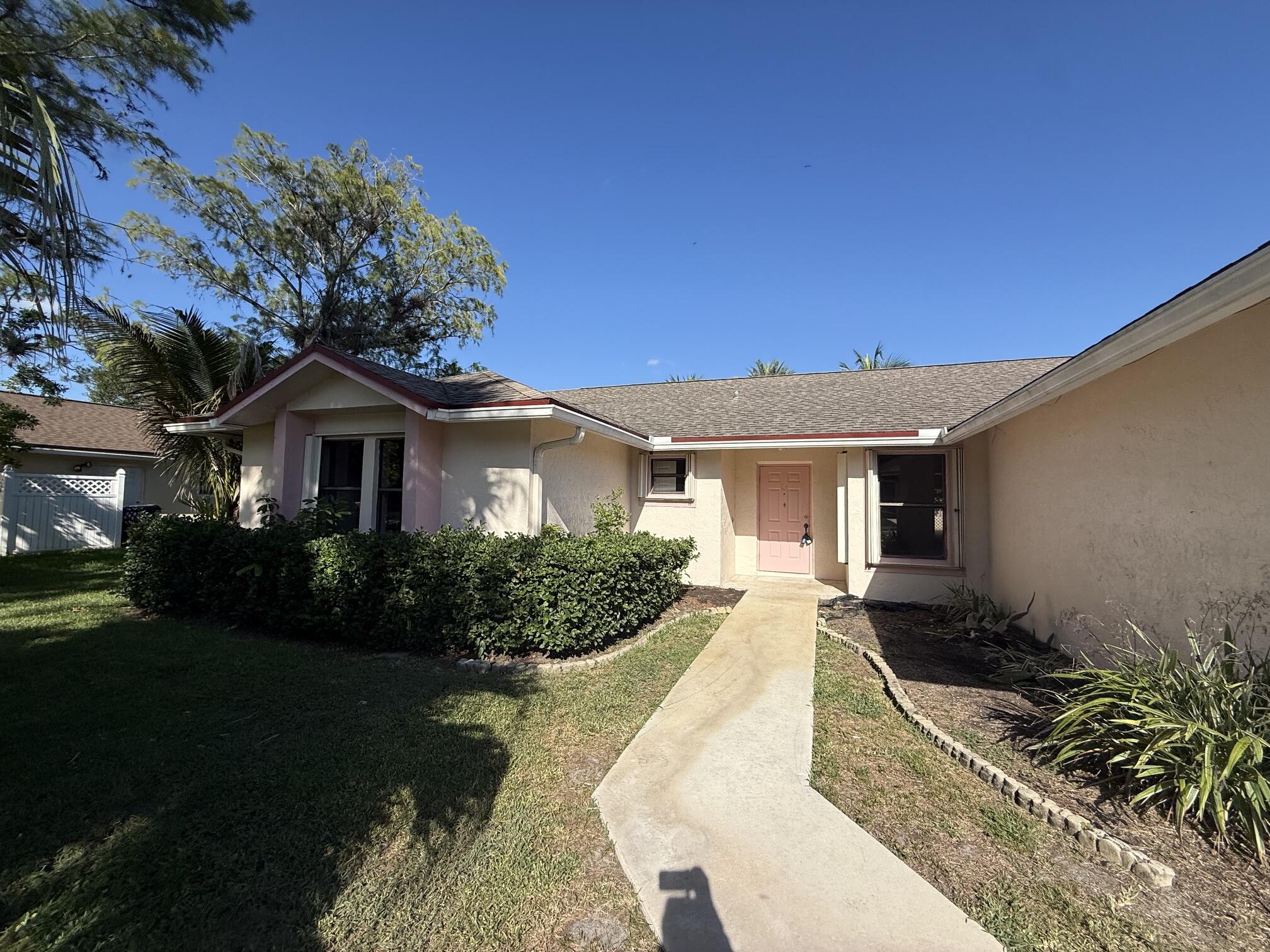 A great opportunity to own a 4-bedroom, 2-bathroom pool home in the desirable Paddock Park community of Wellington. The home offers 1,944 square feet of living space on a 9,575 square foot lot, with a screened pool and screened patio that are ideal for enjoying Florida's outdoor lifestyle year-round. Paddock Park residents enjoy proximity to Wellington International, where world-class equestrian competition including the Winter Equestrian Festival draws top riders and Olympians each season, as well as the National Polo Center and Wellington National Golf Club. Top-rated schools including Binks Forest Elementary, Wellington Landings Middle, and A-rated Wellington High School serve the community, and everyday shopping and dining are just minutes away at nearby retail centers.
