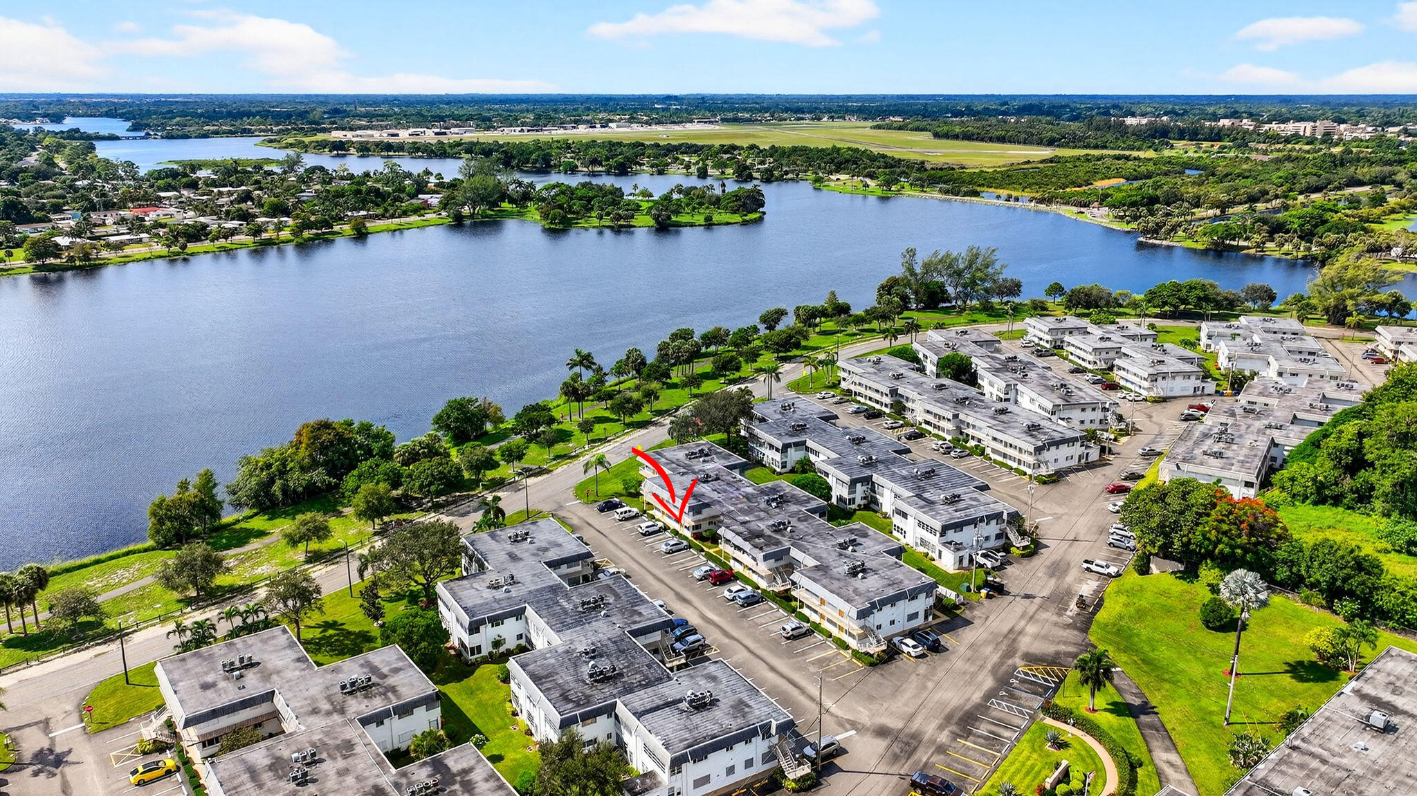 Priced to sell under market value of $100,500. You will LOVE this location in central Palm Beach County. 3.5 miles to beach. Coveted King size 1 bedrm unit on 1st flr next to lake! New impact windows, New AC (Dec 2025), Upgraded bathroom w/walk-in shower, Hi-end luxury vinyl wood flooring, Vintage Florida bamboo furniture throughout. Across from 750-acre John Prince park w/350-acre Lake Osborne, biking trails, golf driving range, etc. 1 minute to Tri-Rail station. 2 min to 95. Only 5 min to cute dwntwn Lake Worth Beach. 8 min to beach/ocean. 15 min to both dwntwn WPB & Delray Bch w/ their many restaurants & shopping. Just feet from recreation bldg w/pool, gyms, pickleball/shuffleboard/bocce ball courts, billiards table/ping pong rooms, library, BBQ area, mgmt. office, etc.  Well maintained (physically and financially) 55+ community. No pets. Credit score of 700+ needed to buy here.