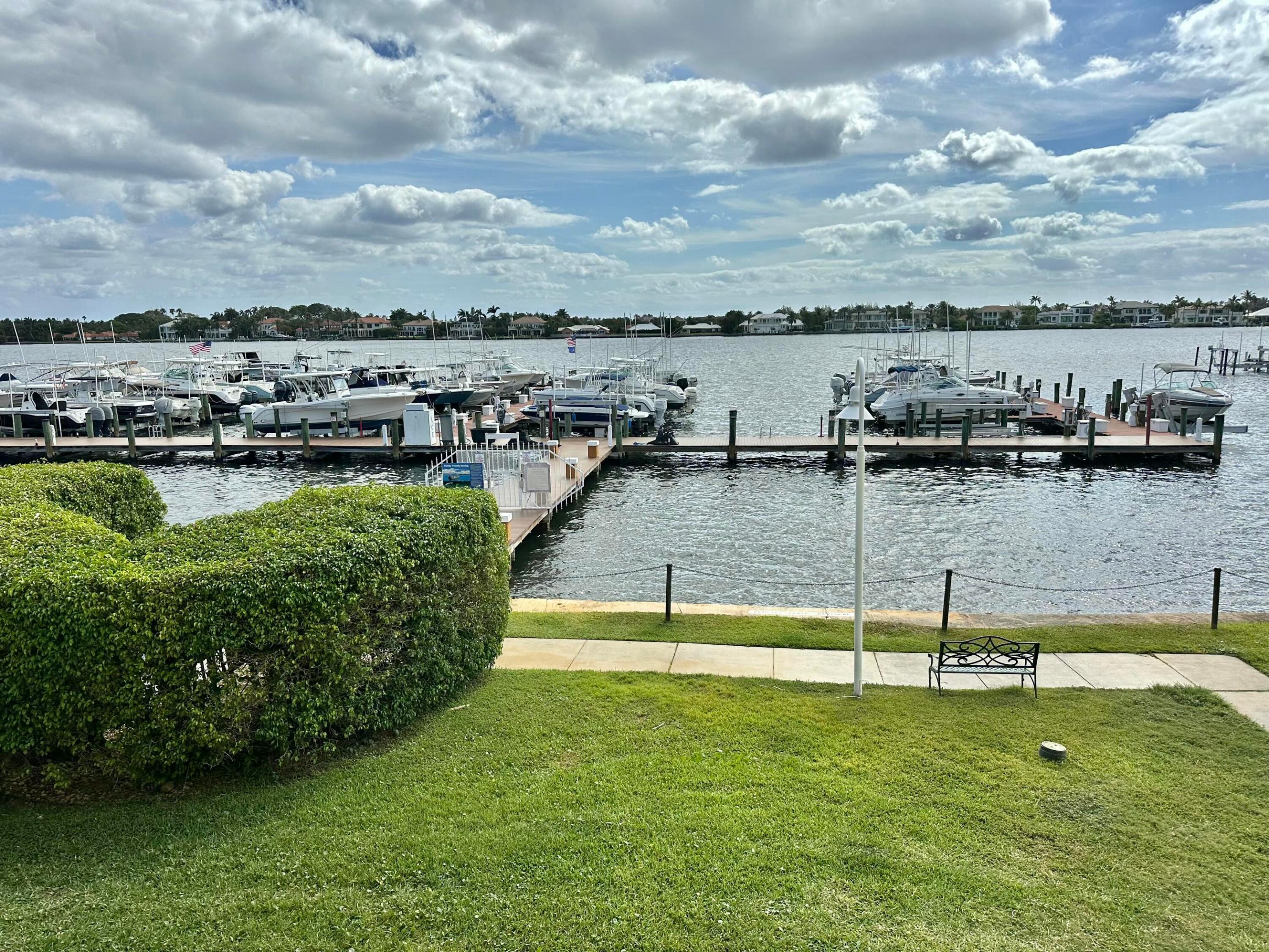 RARELY AVAILABLE GATED COMMUNITY 2/2 DIRECT INTRACOASTAL & MARINA VIEWS. STEPS FROM CLUBHOUSE & POOL. RESORT STYLE LIVING . AMENITIES INCLUDE 2 POOLS , TENNIS & PICKLE BALL COURTS , EXERCISE ROOM , MOVIE ROOM ,BUSINESS CENTER, SPA, KIDS PLAYGROUND, MARINA WITH BOAT SLIPS WHICH WHEN AVAILABLE CAN BE PURCHASED PRIVATELY REMODELED WITH OPEN CONCEPT ,FULLY FURNISHED , SS APPLIANCES, WASHER DRYER IN UNIT. MINUTES FROM PBI & MAJOR SHOPPING. DONT MISS OUT ON RARE OPPORTUNITY