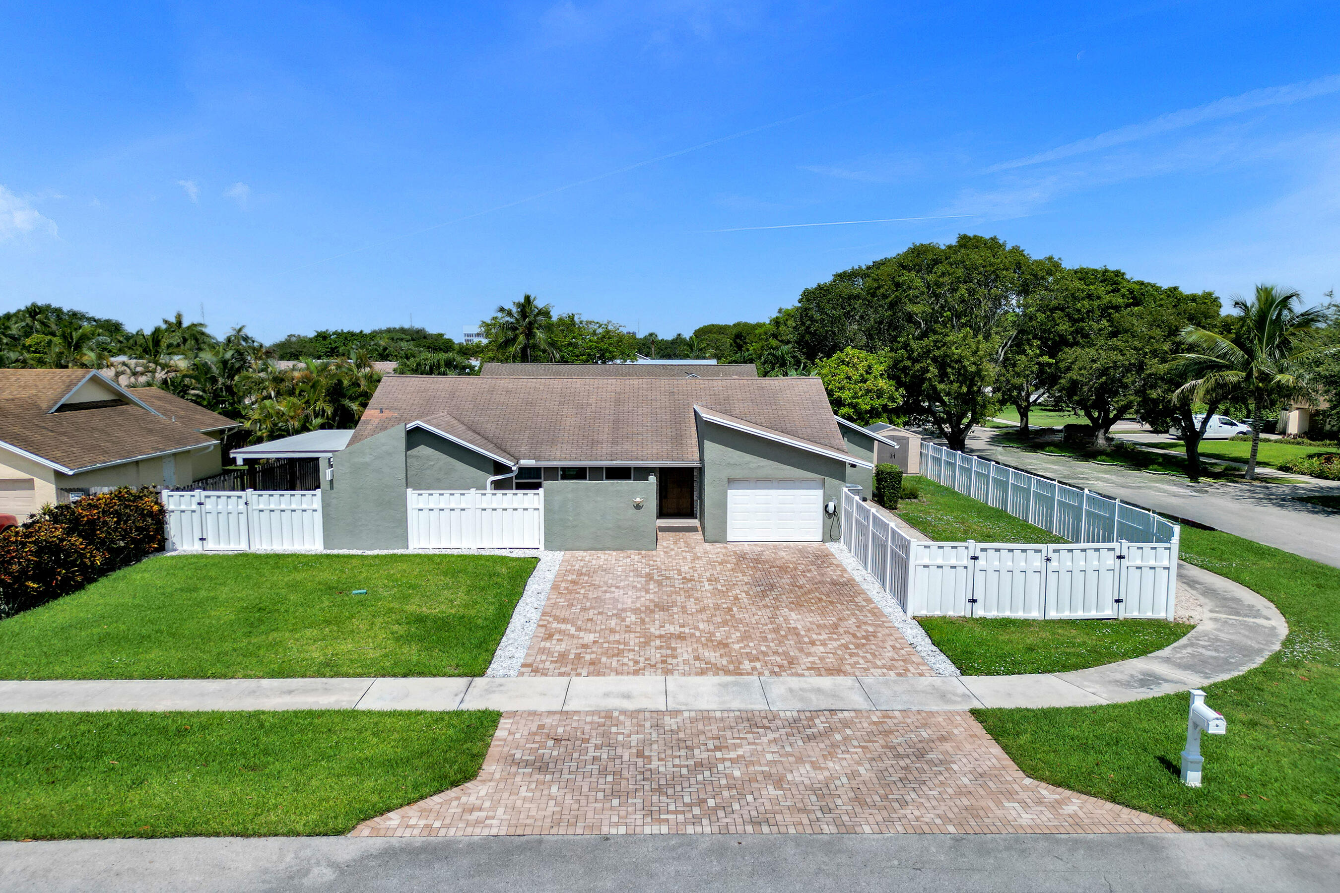Welcome home to this upgraded 3/2 with an office in a great east location.  The home sits on a large fenced in corner lot where you have room to store your boat.  This beautifully maintained residence is loaded with upgrades! Enjoy peace of mind with impact-resistant, tinted windows, a whole-house generator, and Google Automation. The updated kitchen features a refrigerator, stove, and microwave (2021), while the washer, dryer, and hot water heater are all just two months old. Additional upgrades include extra blown-in insulation, recessed high-hat lighting, and a dedicated A/C unit in the primary bedroom for personalized comfort.  Property highlight sheet available with more upgrades. Step outside to your private backyard oasis where the hot tub and umbrellas are included, creating the perfect space for relaxing or entertaining.