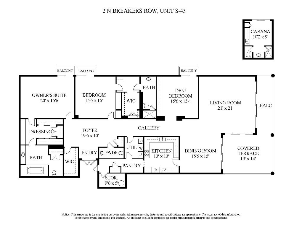 TWO NORTH BREAKERS ROW CONDO - Residential