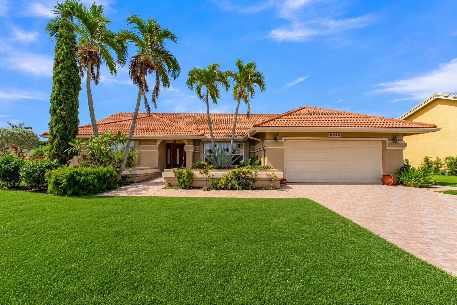 Step into this beautifully bright and spacious corner lot home in Sun Valley, The layout features 3 spacious bedrooms, 2 bathrooms and a 2 car garage, a large eat-in kitchen, and a separate formal dining area ideal for hosting. Features a large Florida Room with added AC. This home is ready. Located in Sun Valley, a community with a single entrance/exit for added privacy and reduced traffic (not gated), plus daily security patrol included in the HOA. The HOA also covers cable and internet. Residents enjoy resort-style amenities including brand new pickleball courts, tennis courts, basketball courts, and a large community pool. Convenient to shopping and schools, a short drive to the beach, and walk to nearby places of worship for weekend services.