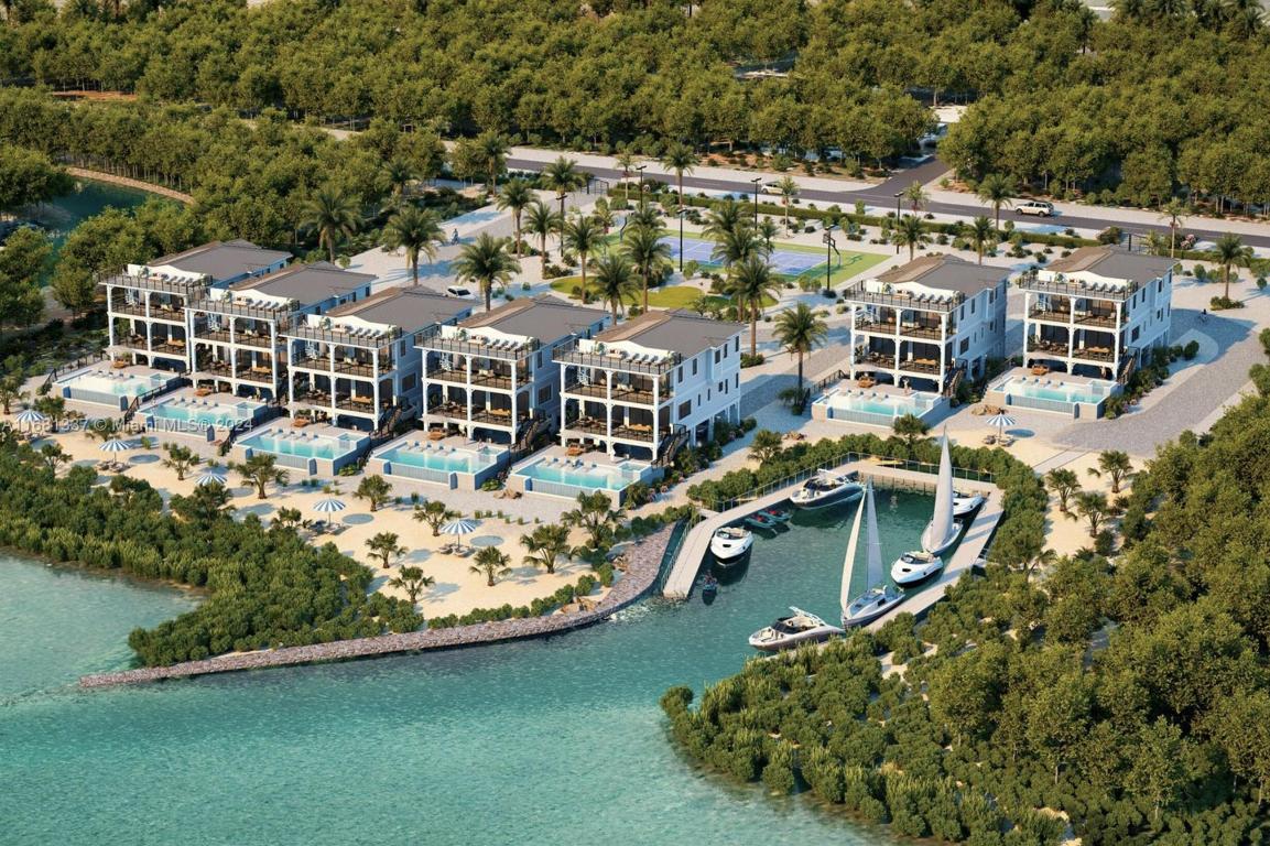 Introducing Seven Palms Cove, a one-of-a-kind new construction community that redefines luxury island living. With only seven exclusive residences available—each starting at $4 million—this private enclave offers a rare opportunity to own a slice of paradise just minutes from the heart of Key West.

Each state-of-the-art home spans over 4,000 square feet and features 5 spacious bedrooms, 5.5 elegantly designed bathrooms, open balconies, and your own private rooftop terrace with sweeping water views. Built with impact glass throughout and outfitted with top-of-the-line appliances and finishes, these homes offer modern sophistication at every turn. Step outside to your own sparkling infinity-edge pool positioned right on the water, and enjoy direct access to the sea from your assigned dock space in a private boat basinperfect for boating enthusiasts.

This gated, oceanfront community is ideally located just a block from a private airport that accommodates small aircraft, adding a level of convenience few properties can match. You'll also enjoy resort-style amenities, including on-site pickleball courts and a serene waterfront atmosphereall while being just a short drive to the shops, restaurants, and attractions of Key West.

For investors, Seven Palms Cove is an absolute dream. There are no rental restrictions, and similar properties just across the street are bringing in over $300,000 in annual income. Whether you're looking for a luxury vacation home or a high-performing investment property with incredible short-term rental potential, this community offers unmatched flexibility and return potential.

Whether you're searching for a forever home, a tropical getaway, or a high-yield asset in the Keys, Seven Palms Cove delivers the perfect blend of comfort, exclusivity, and opportunity.

Call us today for pricing details and to schedule your private tour of this exceptional waterfront retreat.