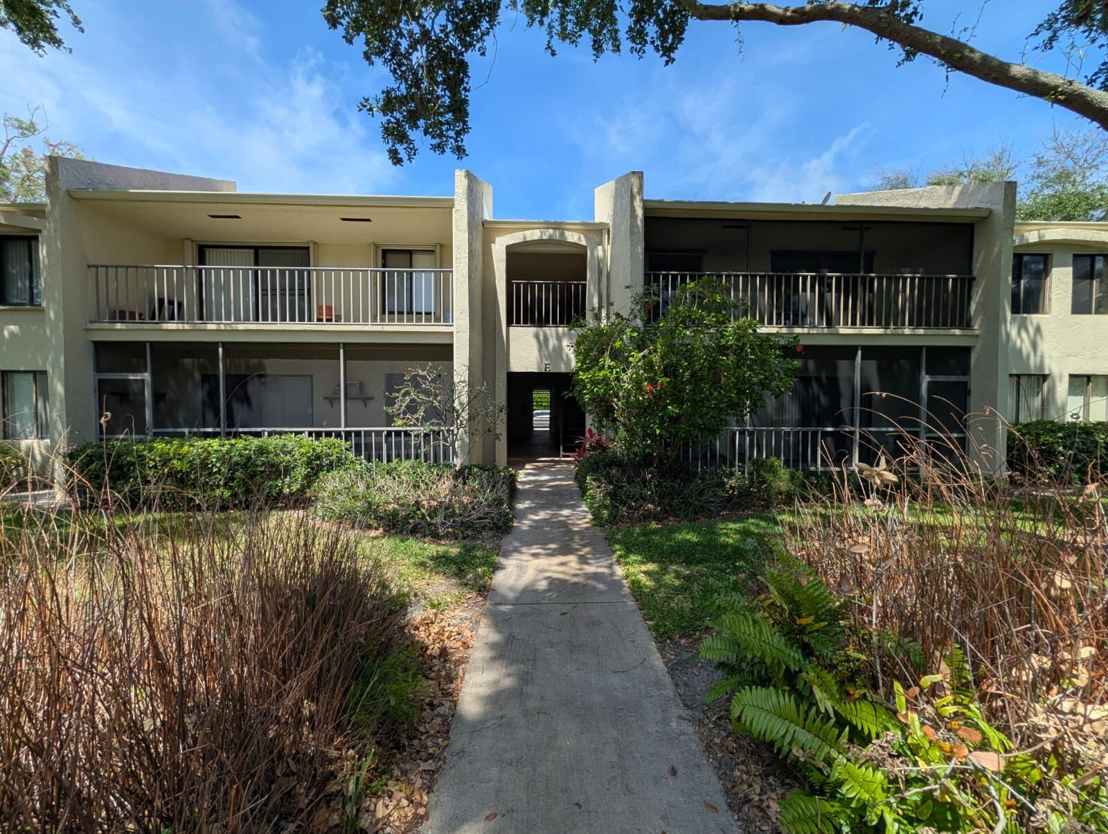 Tucked into the charming Pines of Jupiter/Tequesta community, this inviting 2-bedroom 2-bath condo offers a relaxed coastal lifestyle just minutes from Jupiter's beaches, waterfront dining, and local parks. The thoughtfully designed layout features a bright open living space with natural light throughout, creating an easy flow perfect for both quiet evenings and casual entertaining. Spacious bedrooms and a private outdoor area add to the home's comfortable and laid-back feel. Kitchen has newly installed stainless steel appliances. Surrounded by lush greenery and conveniently located near shopping, cafes, and the scenic Jupiter Inlet area, this residence places you close to everything that makes South Florida living so desirable.  Residents enjoy a peaceful community atmosphere with amenit