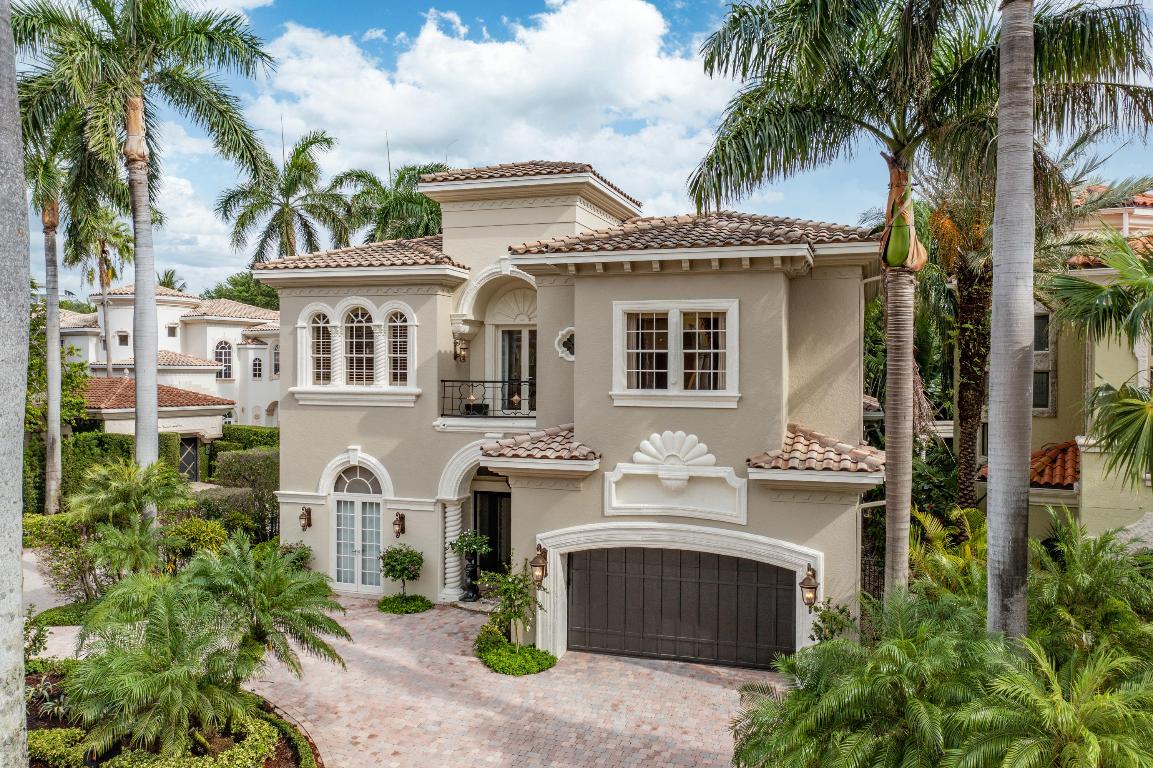 For those seeking only the most elite and exquisite lifestyle in East Boca Raton less than a half mile from the ocean, do not miss this opportunity to be one of only 15 owners of the prestigious Addison Estates located on the grounds of the exclusive Boca Raton Resort & Club. This large private updated Mediterranean estate overlooks the Par 3 - 15th hole, and offers only the finest in build & craftsmanship. Enter through the double grand entry doors, and be swept away by the massive ceiling heights, large open floor plan, & distinctive features overlooking the gorgeous pool, garden, & summer kitchen Enjoy the beautiful sunrise/sunset over the newly completed golf course. This estate offers an impressive first floor master bedroom with his/her marble bathrooms, and enormous walk-in closet. The living room, dining room, and private wine room are ample in space and beautiful in design and layout. The Chef's kitchen overlooking the garden area, is open-concept with top of the line appliances, quartz countertops, and plenty of added storage space. For those seeking office space, one of the bedrooms has been beautifully converted into a sleek large office, and there is an additional second smaller office space adjacent. On the second floor, make your way to two substantial guest rooms, an additional family room, and a large billiard/game room with wet bar. All hurricane impact glass throughout. The HOA is one of the best in class and offers everything needed to sit back, and enjoy only the finest in amenities and service.