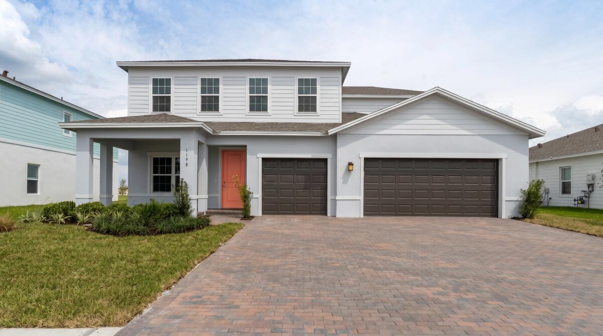 PET FRIENDLY! Fully fenced backyard! Located in a Arden by Ryan Homes—a nationally award-winning, resort-style community. Spacious 5 bedroom / 3 bath home offering approximately 3,000 sq ft with a 3-car garage, loft, and private office. Thoughtfully designed layout includes one full bedroom downstairs with access to a shared full bath, ideal for an in-law suite or guest quarters. The downstairs office features double doors for full enclosure, providing excellent privacy and sound separation, perfect for a home office or flex space. Additional features include a mudroom conveniently located off the 3-car garage, oversized primary suite with huge walk-in closet, and open-concept living areas.  Enjoy resort-style amenities including a luxurious community pool, world-class fitness center, lake house with café, two 1-mile lakes, 20 miles of biking/jogging trails, tennis, pickleball, soccer field, volleyball courts, multiple playgrounds and picnic areas, event lawn with monthly events, and a unique 5-acre organic farm with resident farm-share program. Lease Terms: first & last months + security deposit. Small pets welcome. Minimum 640 credit score, VOE, and background check required.
