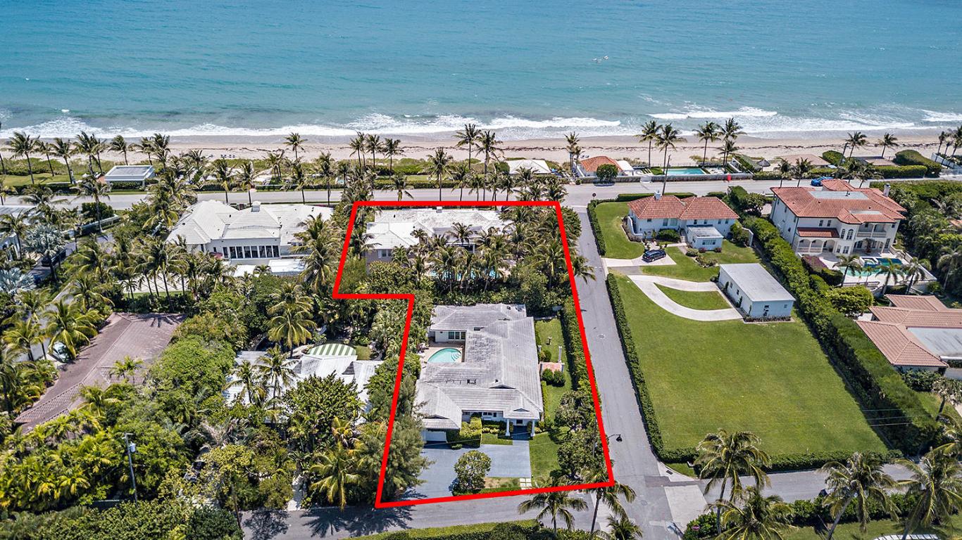 Rare, oceanfront double-lot in the North End. The listing includes adjacent property 1287 N. Ocean Way. With two coveted North End properties, enjoy a family compound with main house and guest house, or with 28,000± SF of combined land, tear down to build a 10,000± SF oceanfront estate. Set against N. Ocean Way and N. Ocean Blvd., enjoy the privacy and convenience of a back alley for your custom-built estate. The Island's best beach is at your front door, and beach access includes a private entrance and entertaining space for Kenlyn Road residents only.