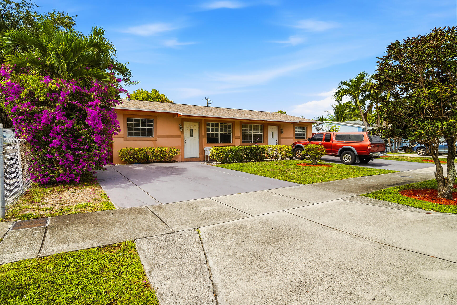 Great opportunity to own a multi-unit income property in Deerfield Beach with built-in flexibility and value potential. Listed on the property appraiser as a duplex, this property includes a permitted addition that functions as an additional private living space. The layout offers in Unit #1 - 2-bedroom, 1-bathroom with a den. Unit #2 -1-bedroom, 1-bathroom and  Unit #3 - 1-bedroom, 1-bathroom, ALL SEPARATE DOORS FOR EACH UNIT making it ideal for rental income, extended household use, or an investor looking to maximize returns. The roof was completed in 2019, giving buyers peace of mind on a major capital improvement. Property may benefit from cosmetic updates, but it is livable and investor ready. Cash or conventional only! Schedule your showing today! BUYER TO VERIFY EVERYTHING!