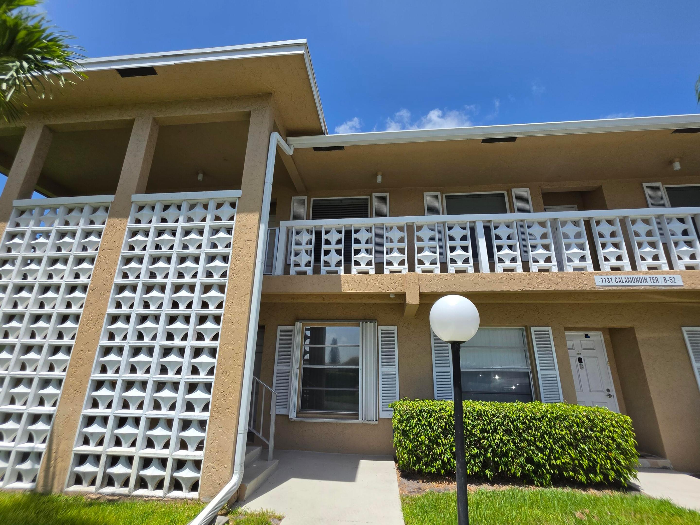 Welcome to this inviting two-bedroom, two-bathroom condominium located in Pines of Delray Condo in Delray Beach, Florida. This corner residence offers 1,167 square feet of comfortable living space, providing ample room for everyday living and entertaining. The thoughtfully designed layout includes two full bathrooms, ensuring convenience for residents and guests alike. This condominium presents a practical residential option in an established community, offering a straightforward lifestyle in a well-known Delray Beach location. Federal law prohibits housing discrimination based on your race, color , origin, religion, sex, family, status, or disability.