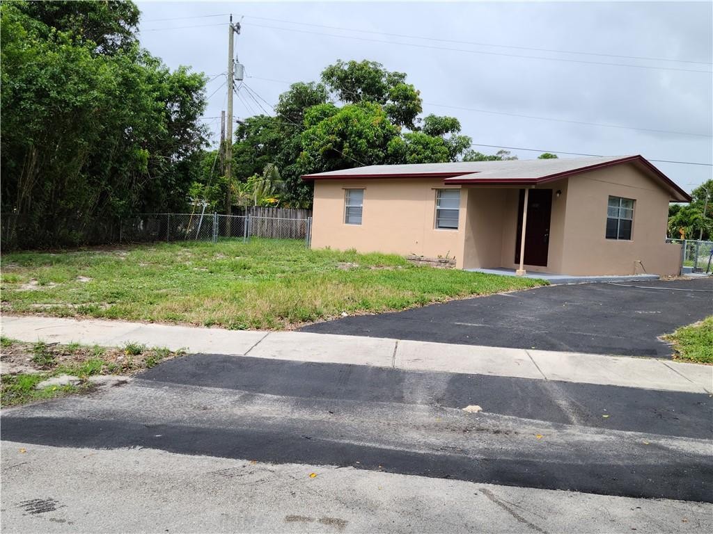 What a great home on a huge corner lot.  New air conditioning, new water heater, new kitchen cabinets, refrigerator, dishwasher, and sink.  Updated bathroom. Separate laundry room. Huge yard to make your own.