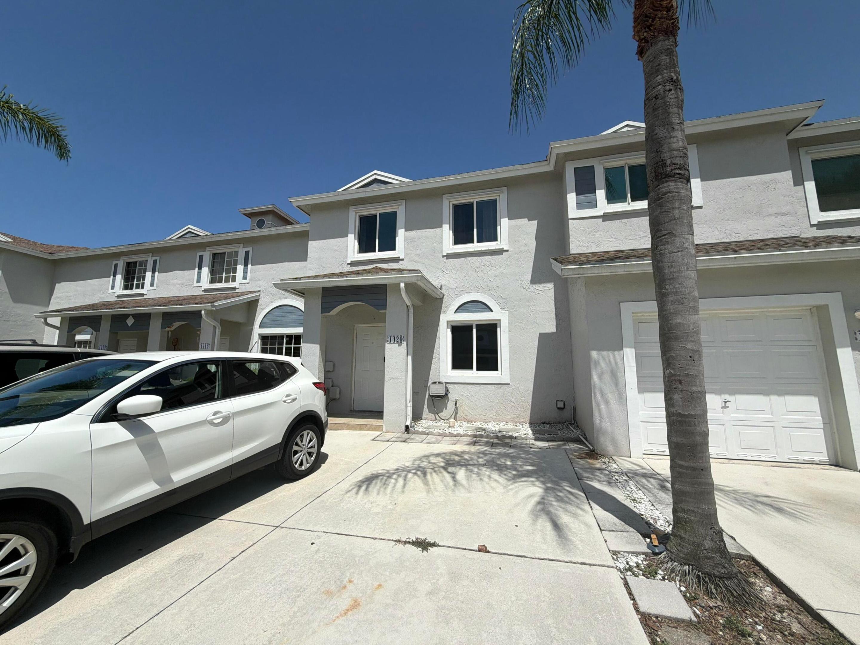 A beautiful 3 bedroom 2.5 bath townhome in a 24/7 gated community right near beaches, parks and highways. Community offers multiple pools, and fitness center. Townhome offers hurricane impacted doors, screened in patio, and two car drive way. Cable and internet included in home owner association and assessment is paid in full.