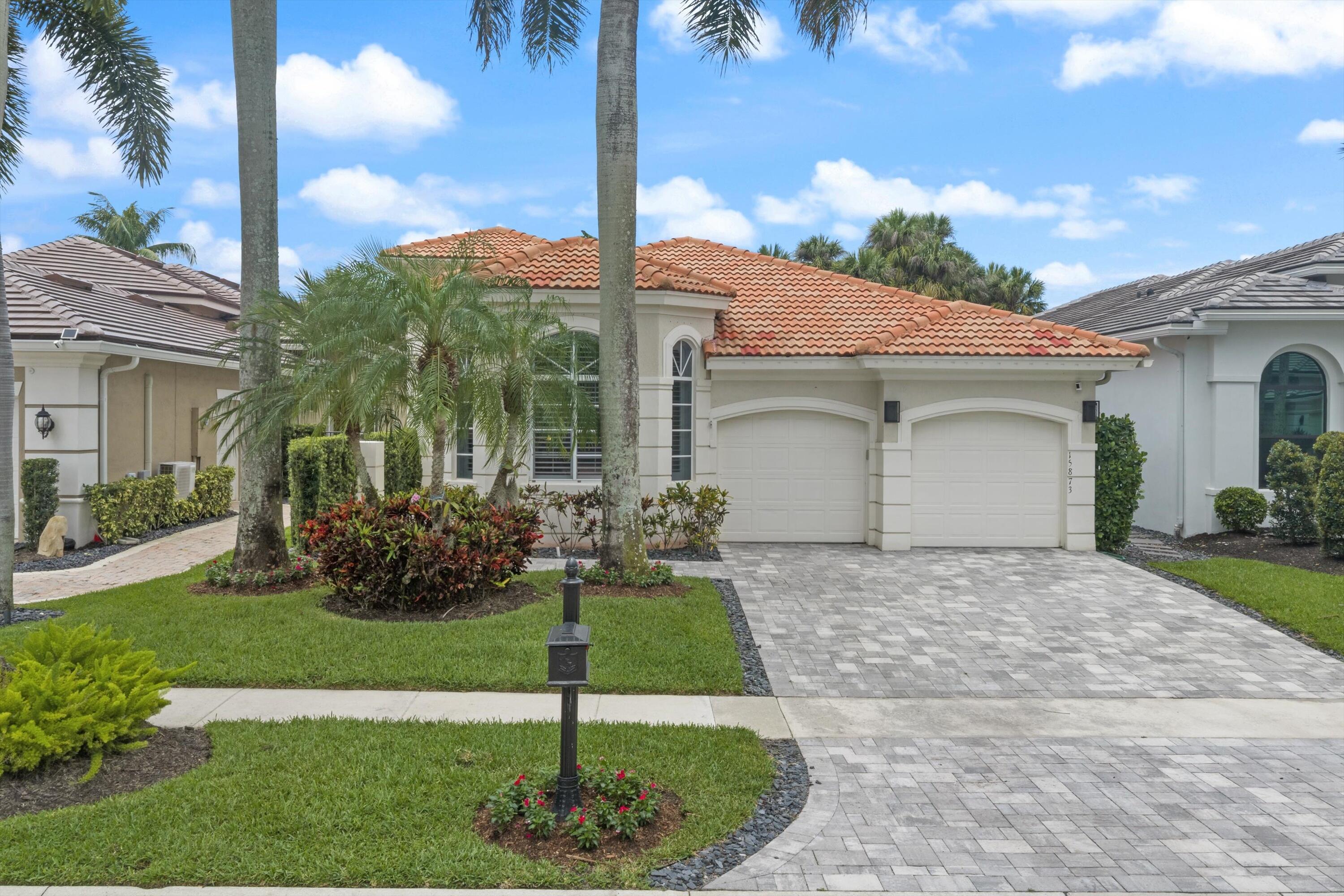 Wake up to beautiful golf course views and spend your days enjoying the best of country club living in this bright and inviting 3-bedroom, 2.1-bath home in Mizner Country Club. Filled with natural light, the thoughtfully designed floor plan offers comfortable living spaces, generous bedrooms, and seamless indoor-outdoor flow. Whether hosting friends or enjoying a quiet evening at home, the private pool and patio provide the perfect setting to take in the serene fairway views. Offering the ideal blend of comfort, elegance, and lifestyle, this home is your opportunity to experience one of Delray Beach's premier country club communities. Residents of Mizner Country Club enjoy an exceptional lifestyle with championship golf, tennis, pickleball, a state-of-the-art fitness center, resort-style pool, fine and casual dining, and a vibrant year-round social calendar. Ideally located between downtown Delray Beach and Boca Raton, you'll enjoy convenient access to pristine beaches, world-class shopping, dining, and entertainment. Families will also appreciate the area's highly rated schools, making this home as practical as it is desirable.