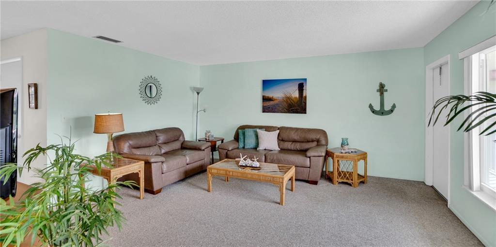 TURNKEY 2BR/2BA CONDO W/GOLF VIEWS & a relaxed Florida lifestyle! Enjoy an inviting living space, spacious bedrooms, & everything you need for a comfortable stay. Rent includes water, trash, sewer, cable, internet, & access to all community amenities. Vista Royale features resort-style living w/4 clubhouses, on-site restaurant, heated pools, fitness center, tennis & pickleball courts, full social calendar, & more, all nestled along a scenic 27-hole golf course. Conveniently located just minutes from beaches, shopping, dining, & entertainment. Seasonal (3-month min): $2,600/month. Off-season/Annual: $1,500/month.