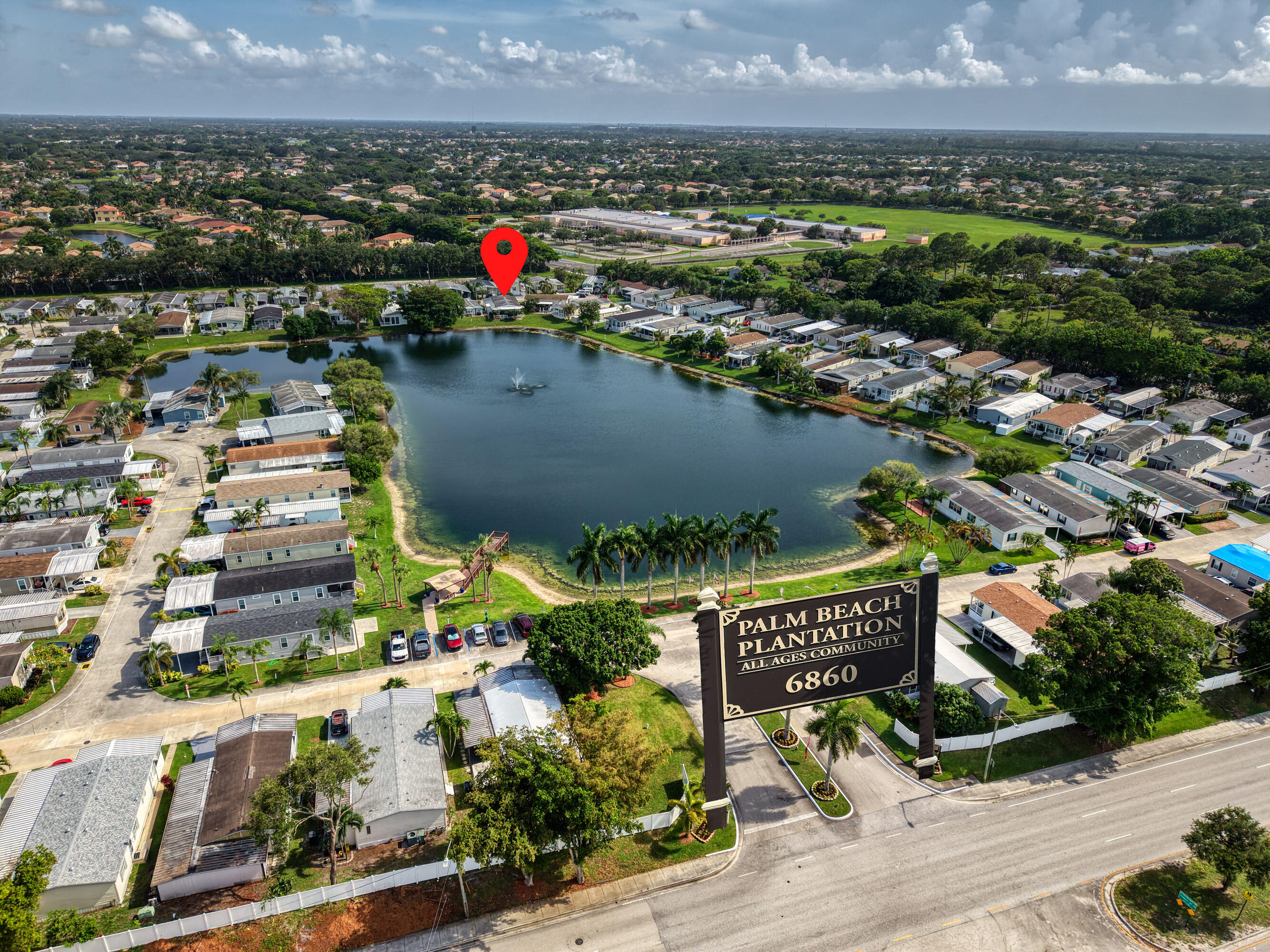 This  manufactured home offers the security of modern construction in a premiere all age Palm Beach county community.  Beauty-move-in ready and worry free!  It features 4 spacious bedrooms and 4 full baths. Great opportunity of income.