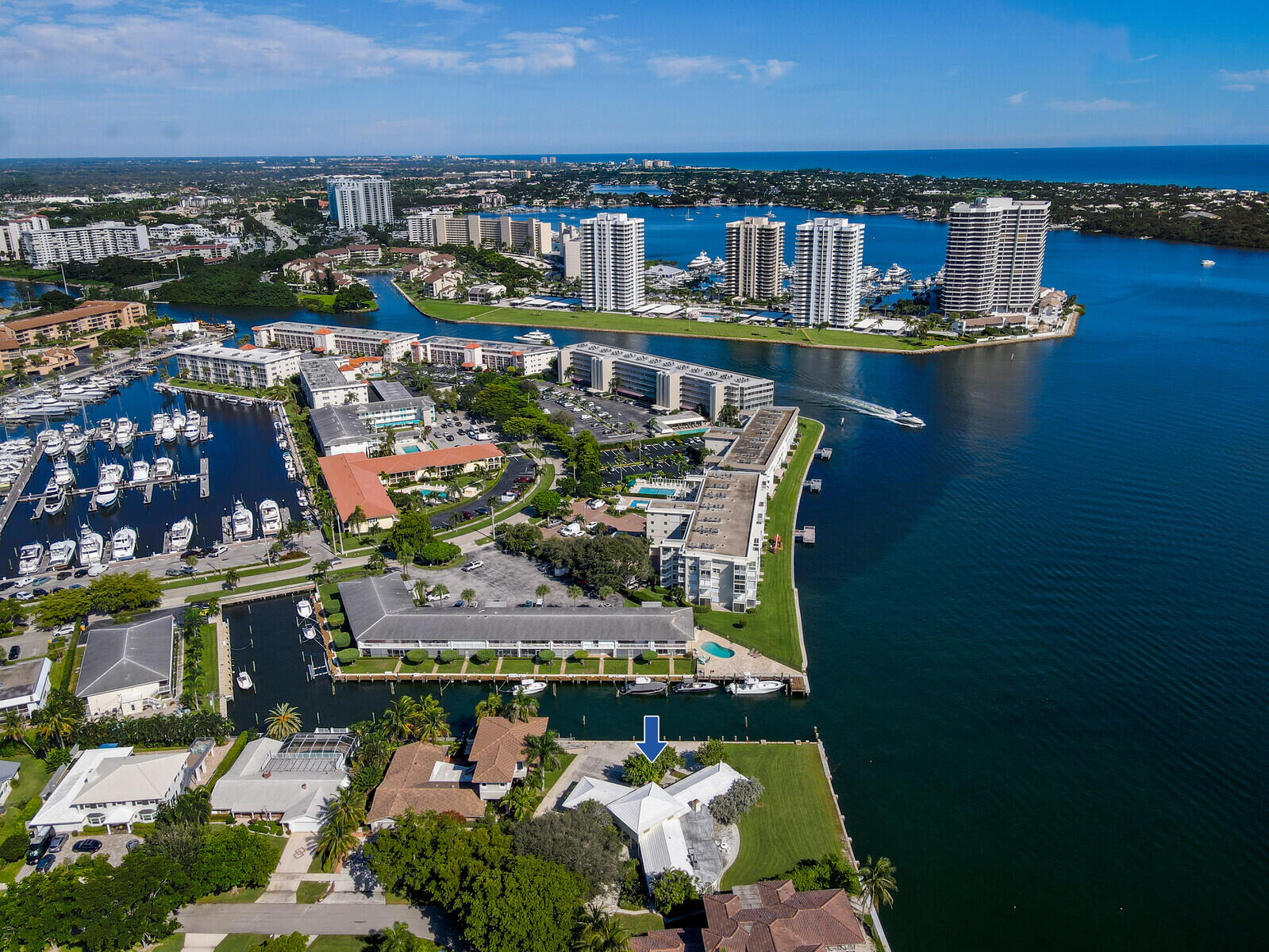 A boater's dream property is now for sale. A highly sought out waterfront property with amazing views of the Intracoastal and across the water is more outstanding views is John D MacArthur Beach State Park. Located just minutes by boat from the Palm Beach Inlet and No Fixed Bridges. Plenty of room for deep water dockage on two sides of the property. Located on a prime street in North Palm Beach. Beautiful treed lot. The possibilities are tremendous. Your choice of renovating the existing home or building your dream home.
