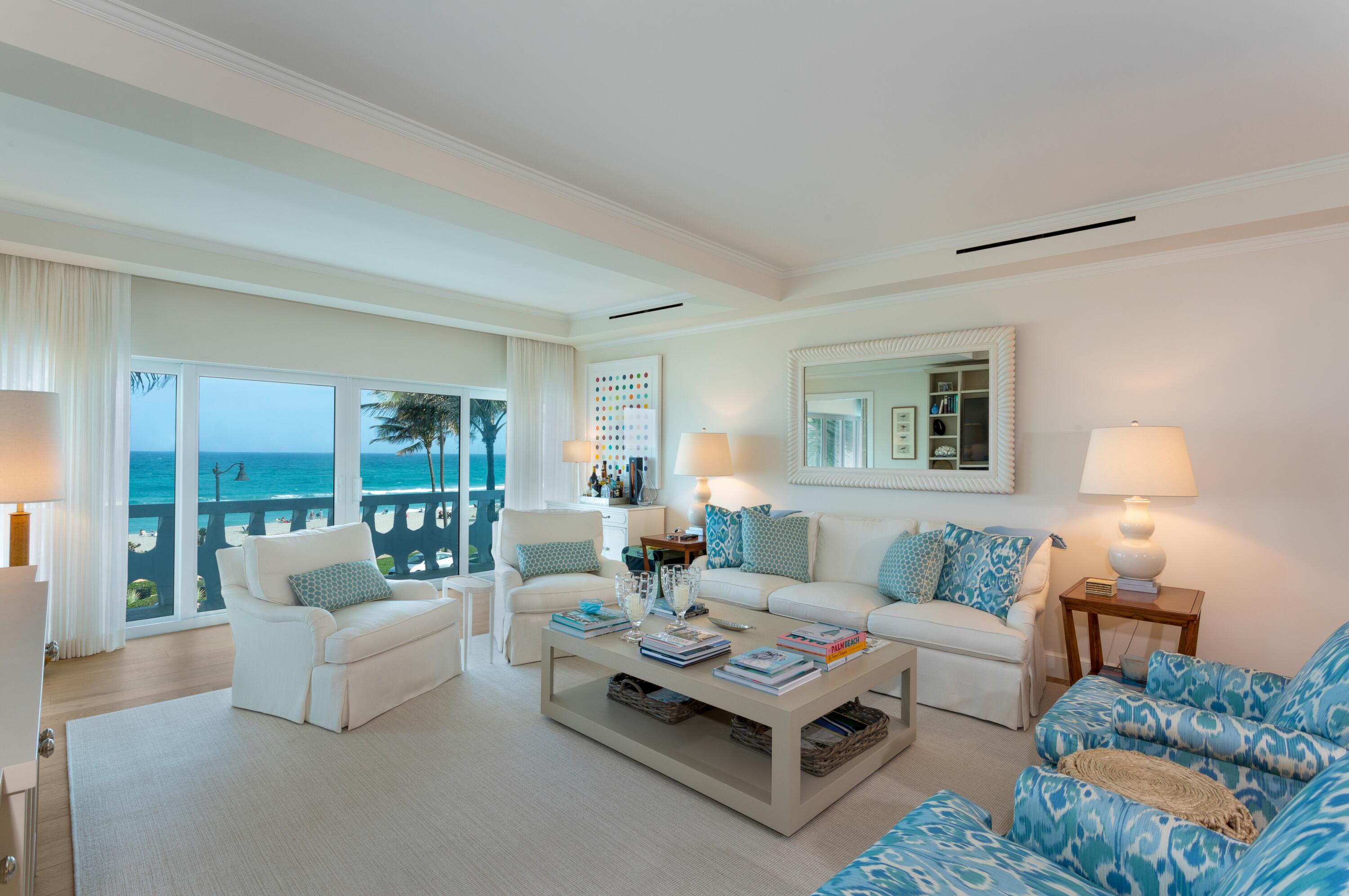 A stunning three bedroom, 3.1 bath home in the desirable 300 Building in Midtown.  Totally renovated and sold furnished with beautiful designer furniture by McCann Design Group.  Direct ocean views from living room, master bedroom, and guest bedroom with hurricane impact glass throughout.

This is a boutique, full-service building with doorman, onsite manager, maintenance staff, fitness room, pool and spa. Pets allowed. DISCLAIMER: Information published or otherwise provided by the listing company and its representatives including but not limited to prices, measurements, square footages, lot sizes, calculations, statistics, and videos are deemed reliable but are not guaranteed and are subject to errors, omissions or changes without notice. All such information should be independently verified by any prospective purchaser or seller. Parties should perform their own due diligence to verify such information prior to a sale or listing. Listing company expressly disclaims any warranty or representation regarding such information. Prices published are either list price, sold price, and/or last asking price. The listing company participates in the Multiple Listing Service and IDX. The properties published as listed and sold are not necessarily exclusive to listing company and may be listed or have sold with other members of the Multiple Listing Service. Transactions where listing company represented both buyers and sellers are calculated as two sales. Cooperating brokers are advised that in the event of a Buyer default, no financial fee will be paid to a cooperating Broker on the Deposits retained by the Seller. No financial fee will be paid to any cooperating broker until title passes or upon actual commencement of a lease. Some affiliations may not be applicable to certain geographic areas. If your property is currently listed with another broker, please disregard any solicitation for services. Copyright 2024 by the listing company. All Rights Reserved.