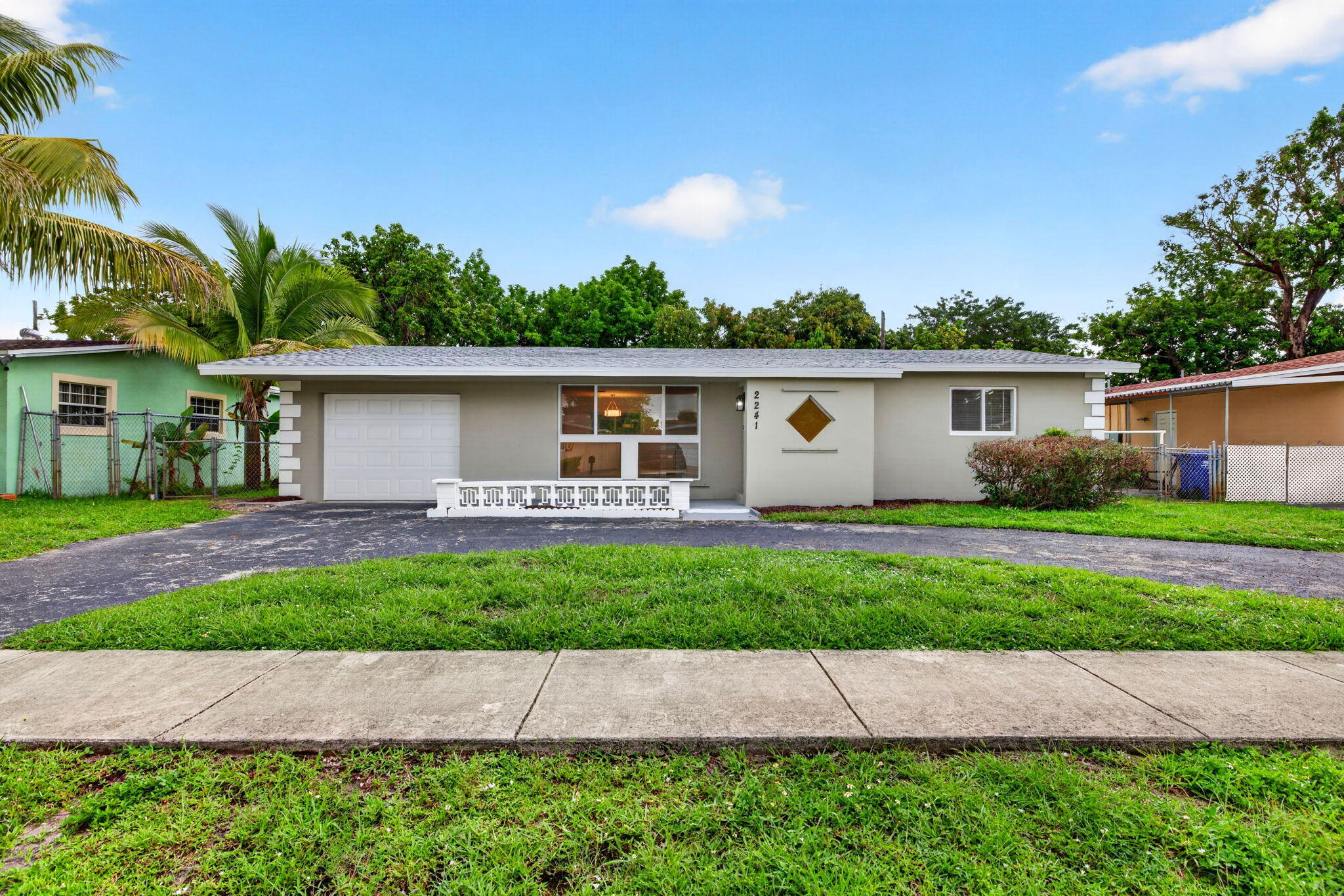 Welcome to this beautifully updated 4-bedroom, 2-bathroom CBS single-family home in the heart of Miramar! Featuring a desirable split floor plan, the private primary suite is situated separately from the other bedrooms for added comfort and privacy. The updated kitchen offers granite countertops, stainless steel appliances, and opens to spacious living areas with wood laminate flooring throughout. Both bathrooms have been tastefully updated, and the large Florida room provides the perfect space for a home office, den, playroom, or additional living area. Recent improvements include a new roof (2026) and new AC (2026). Outside, enjoy a fully fenced backyard, one-car garage, and circular driveway offering ample parking. Schedule your private tour today!