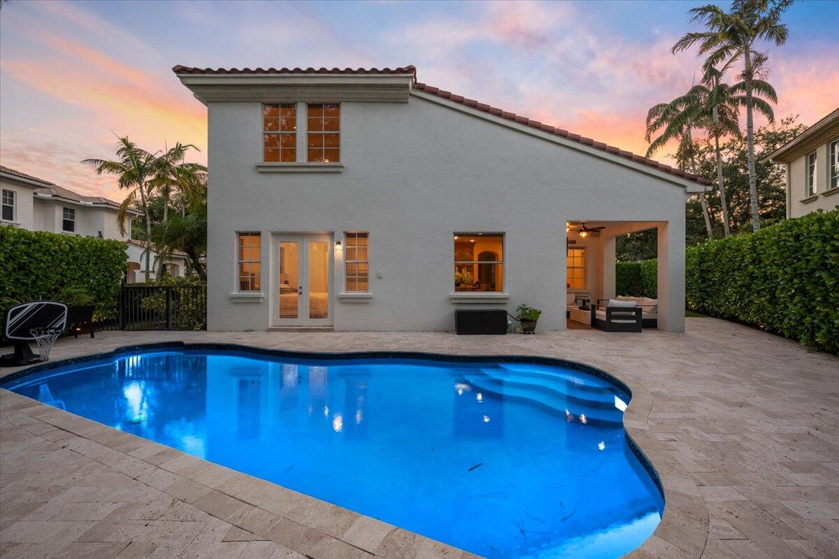 Stunning, Modern, Renovated, Rare 5 Bed (Primary Bed Downstairs) / 3.5 Bath Pool Home Situated on a Cul-De-Sac. Modern Open Chefs Kitchen Includes; Stainless Steel Appliances, Quartz Countertops, Hooded Stove-Top, Subway Tile Backsplash, Textured Wood Cabinetry + a Separate Breakfast Area with French Glass Doors that Lead to the Covered Patio & Pool. Spacious Open Living & Dining Room Areas, Separate Family Room. Downstairs Owner's Suite has French Glass Doors that Lead to the Pool & Patio. Redesigned Primary Bathroom, Updated Secondary Bathrooms. Plank Tile Floors Downstairs, 2018 Roof, 2026 AC Unit, 2021 Water Heater. Like New, Perfect Location. Evergrene has Resort-Like Amenities, Minutes to the Beach, Tennis Center, Public Golf Courses, Restaurants, Shops & Airport. "A" Rated Schools.