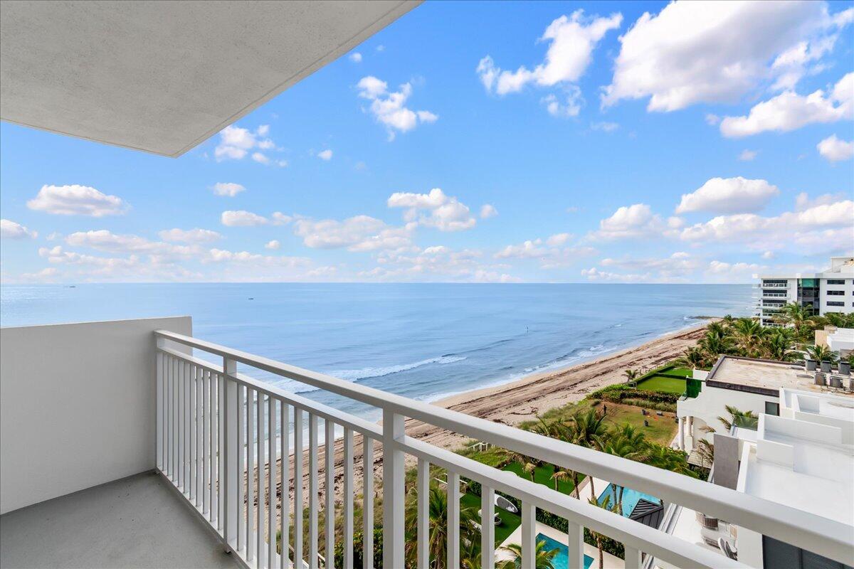 Experience some of the finest southern views in 45 Ocean from this beautifully maintained residence. Updated in 2015 and impeccably cared for, this unit offers comfortable and refined beachfront living with an abundance of natural light and sweeping coastal vistas, laundry in unit. Ideally located just minutes from both Boca Raton and Delray Beach, residents enjoy convenient access to premier dining, shopping, and entertainment. The building has recently undergone extensive updates, including renovated hallways and exterior restoration, with all assessments fully paid for this unit.