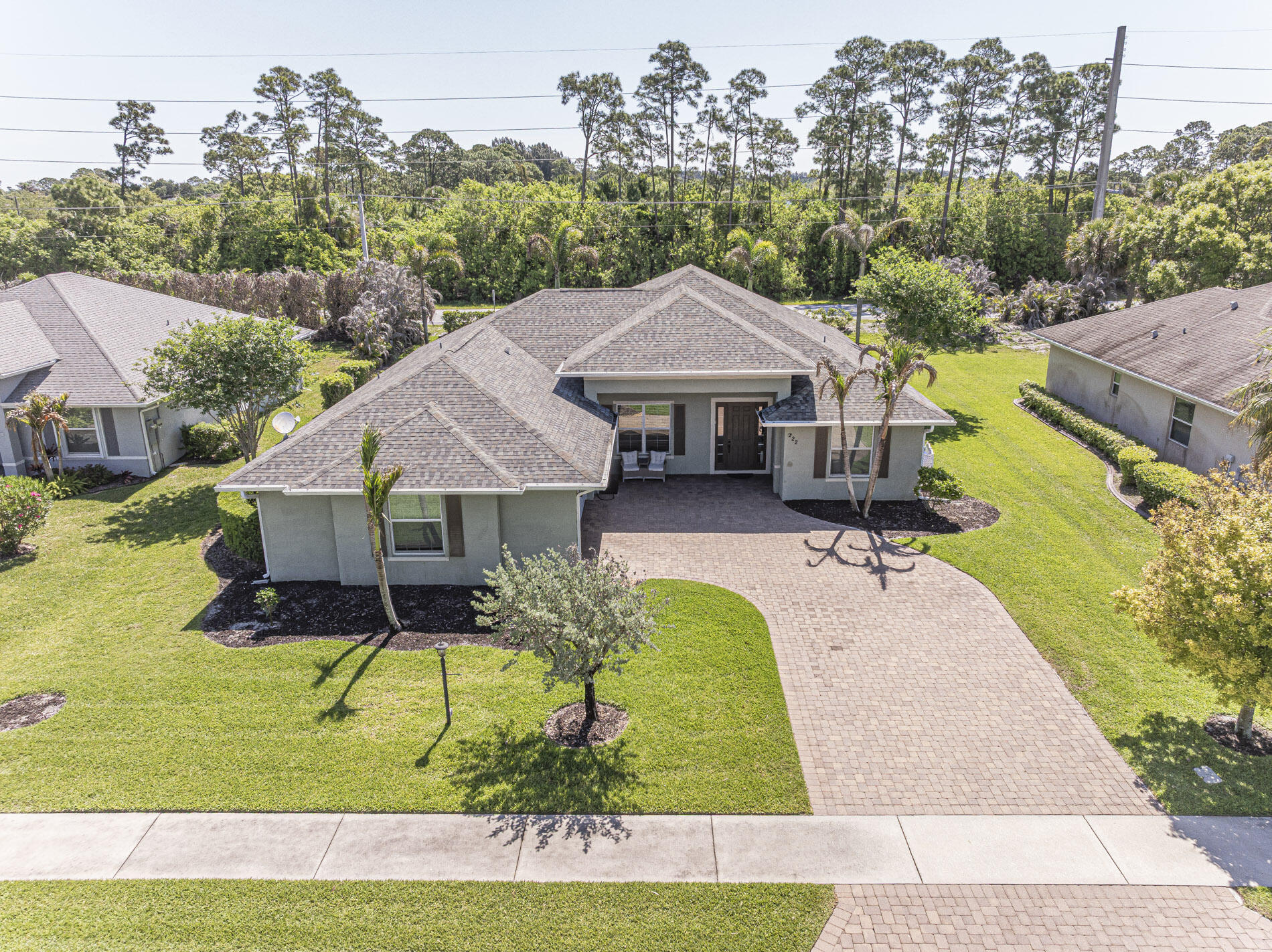 Motivated Seller! This 2018 move-in ready, custom 4BR/3BA home offers a fresh, functional layout with soaring vaulted & tray ceilings. The split-bedroom plan provides ultimate privacy, featuring two en-suites & an expansive primary suite with a massive walk-in closet. At the heart is a premium granite and stainless kitchen flowing seamlessly to the living areas. Outdoors, enjoy a screened patio, cabana bath, and a lush yard with ample room for a pool. Located in one of Sebastian's premier gated communities, this home delivers sophisticated, low-maintenance living at its finest. finest.