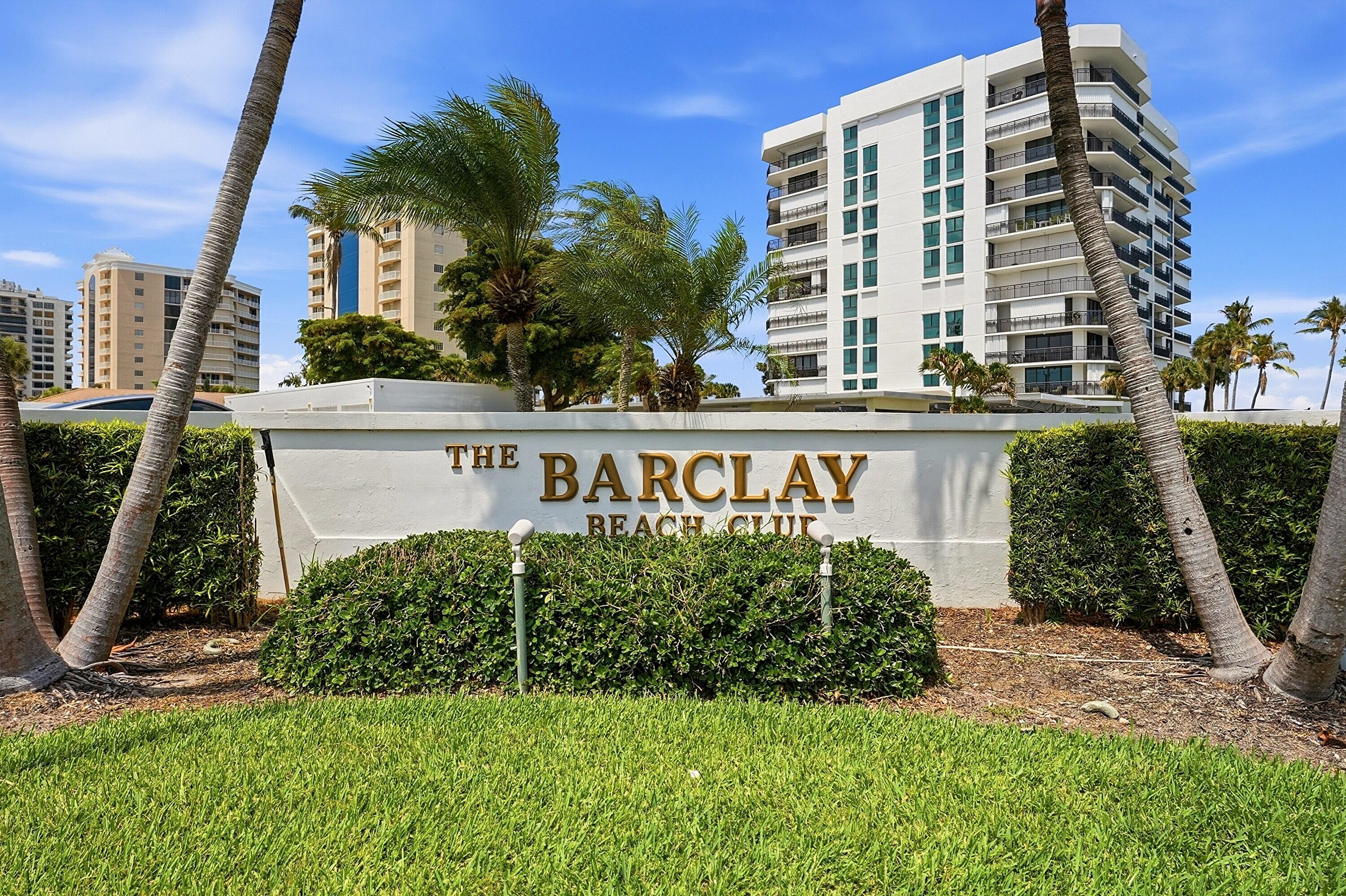 BARCLAY BEACH CLUB PHASE 1, A CONDOMINIUM - Residential