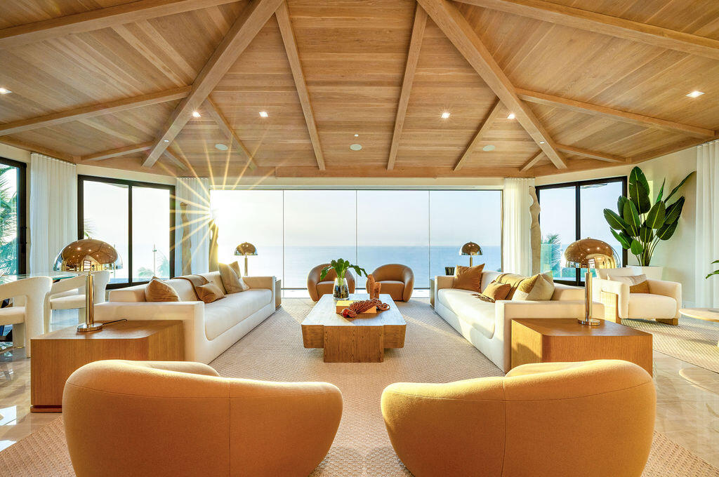 For the one seeking a feeling that is almost impossible to describe. There are oceanfront residences. And then there are those that simply cannot be matched.  Occupying an entire floor at Le Sanctuaire, this extraordinary penthouse is one of only four residences and one of South Florida's rarest private offerings. Reimagined by the building's original developer and fully restored in 2024, every detail reflects a standard of craftsmanship defined not by trend, but by permanence. Arrive by private elevator to a vantage point rivaled only by being at sea. Simply: 180 degrees of uninterrupted Atlantic Ocean, framed by Maxi-View SSG floor to ceiling impact glass. From sunrise onward, the ocean becomes part of the architecture. Stained white oak ceilings, sculptural Calacatta marble, backlit natural crystal quartz, and a bespoke chef's kitchen establish an atmosphere of quiet distinction. The oceanfront primary suite is a private sanctuary of its own, with a boutique-inspired dressing room and a spa-like Dolomite marble bath centered around a freestanding soaking tub and illuminated, book-matched Australis marble.   Beyond the glass, expansive terraces, a motorized pergola, private Jacuzzi, dedicated cabana, and lock-and-leave service create an experience that feels less like a penthouse and more like a private estate suspended above the Atlantic.    One floor. Only four residences. An entire horizon.  Some luxuries can be acquired. Others may never exist again.
