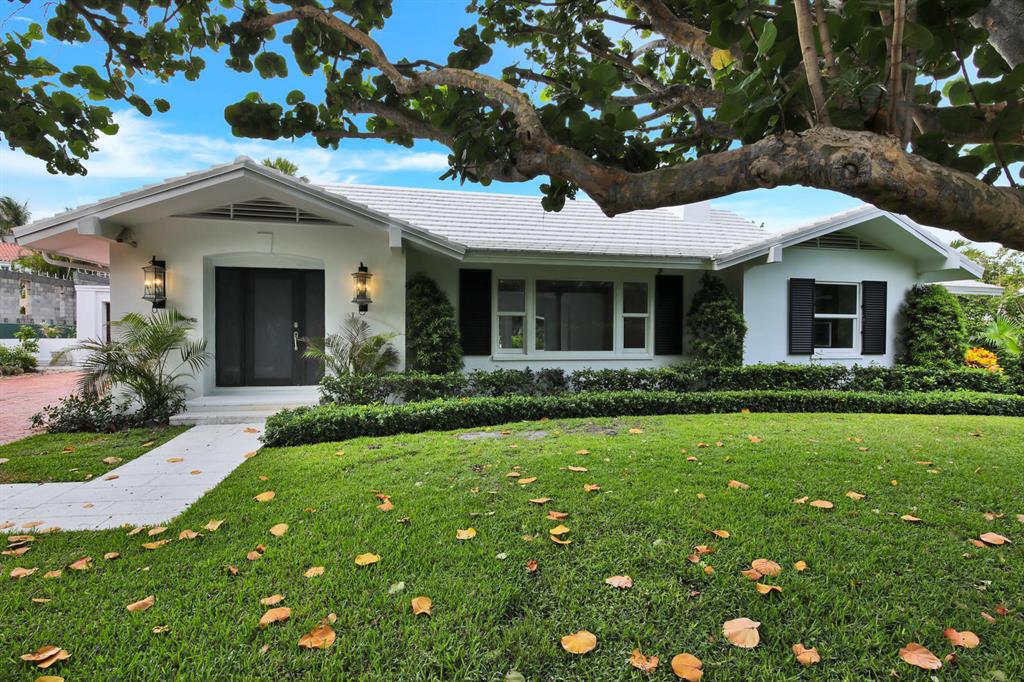Beautiful property with an oversized 15,638 sqft lot with a deeded beach access! Spacious back yard and pool area to enjoy the Florida weather. This home is a great candidate for an interior remodel to make it your own. Blocks away from Mar-a-Lago and only minutes from Worth Avenue. New roof completed in January 2020. Impact glass in living area. This home is a fantastic value in the Estate Section.